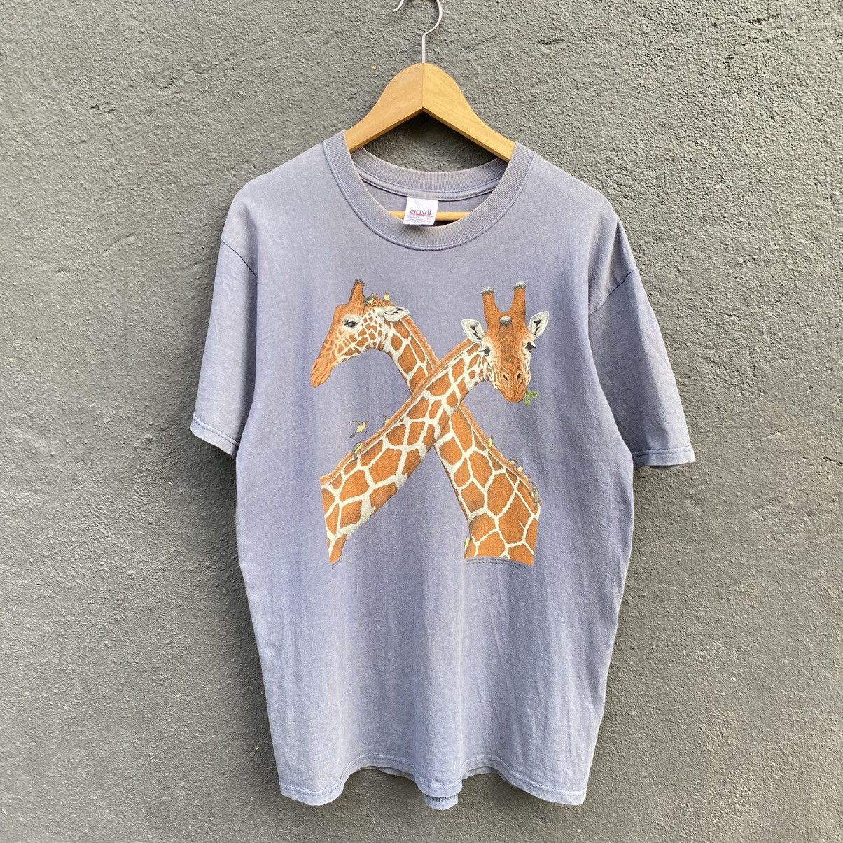 Vintage Thrashed Faded Vintage 90s Liberty Graphics Animal Tee Size US L / EU 52-54 / 3 - 1 Thumbnail