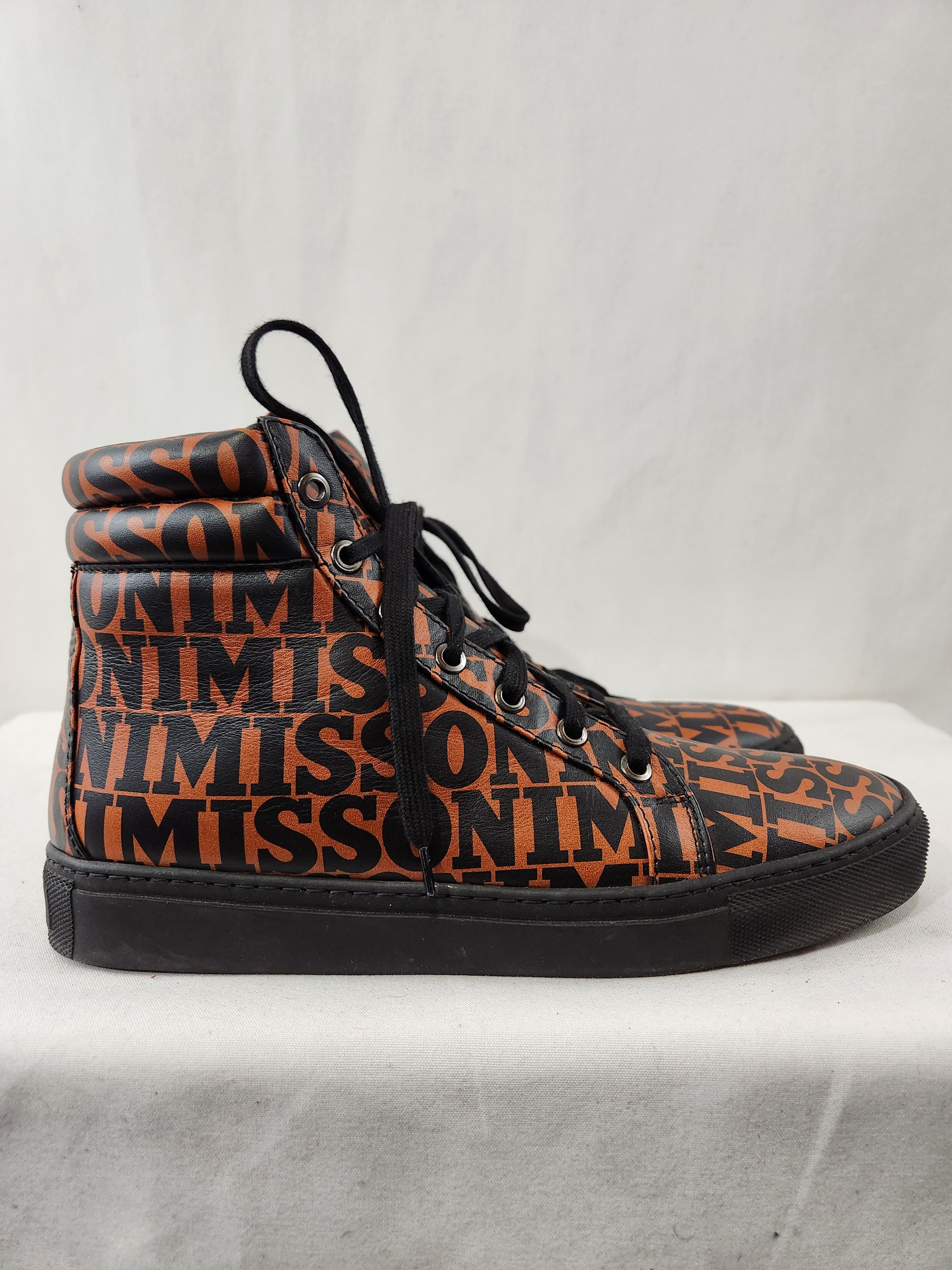Missoni 65th Anniv All Over Print High Top Sneaker Made Italy Size US 7 / EU 40 - 4 Thumbnail