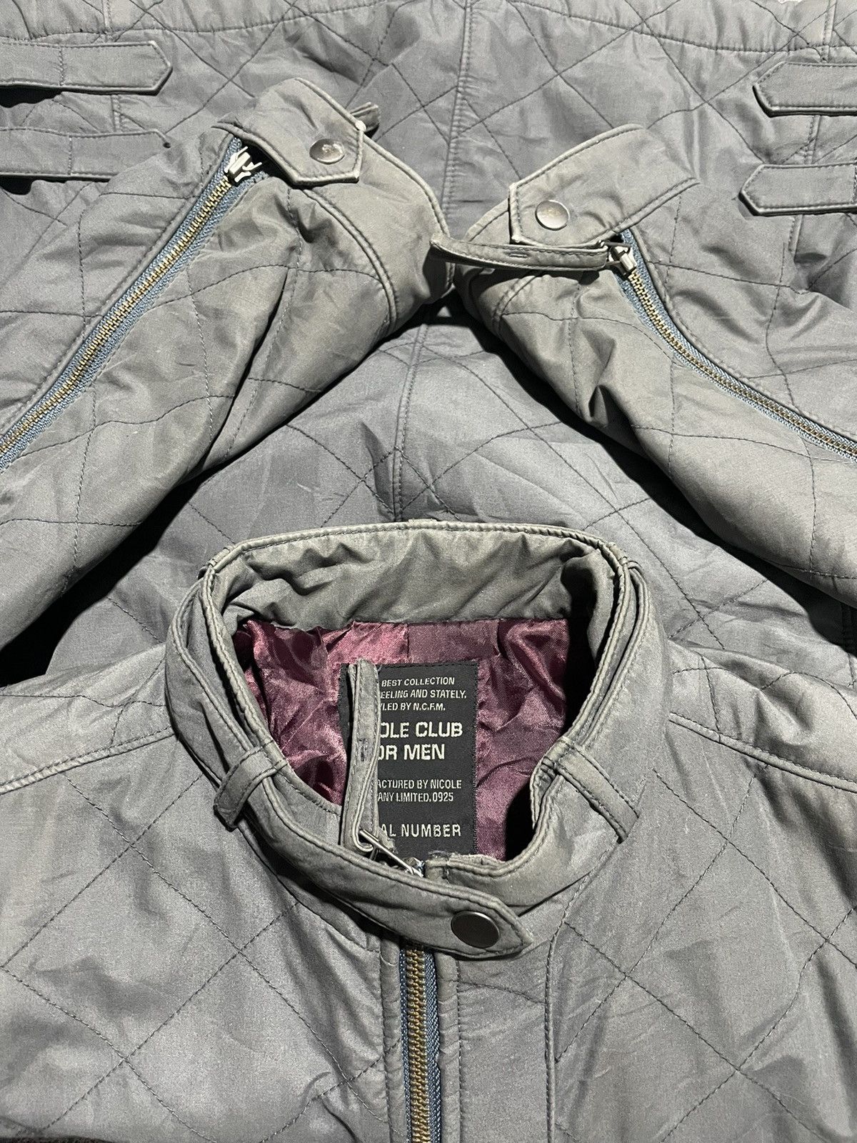 Nicole Club Nicole Club For Men Bikers Jacket Size US M / EU 48-50 / 2 - 12 Thumbnail