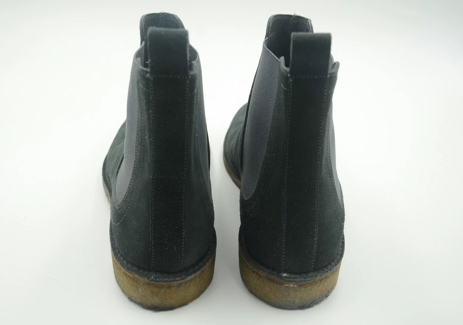 Bottega Veneta BV Wolf Gray Suede Chelsea Boots Men's 42 Size US 9 / EU 42 - 3 Thumbnail