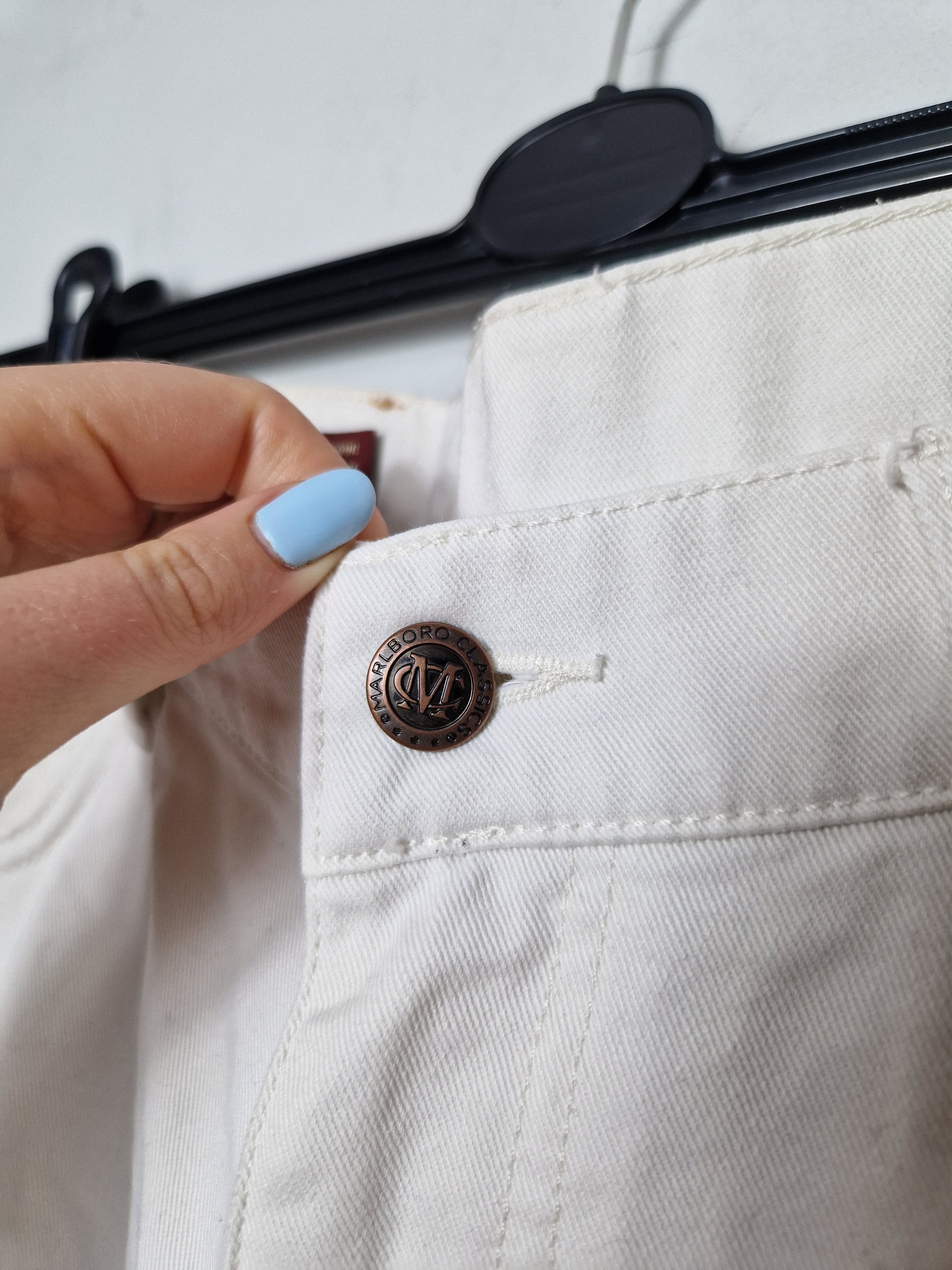 Marlboro Classics Marlboro Classics vintage white denim pants Size US 34 / EU 50 - 5 Thumbnail