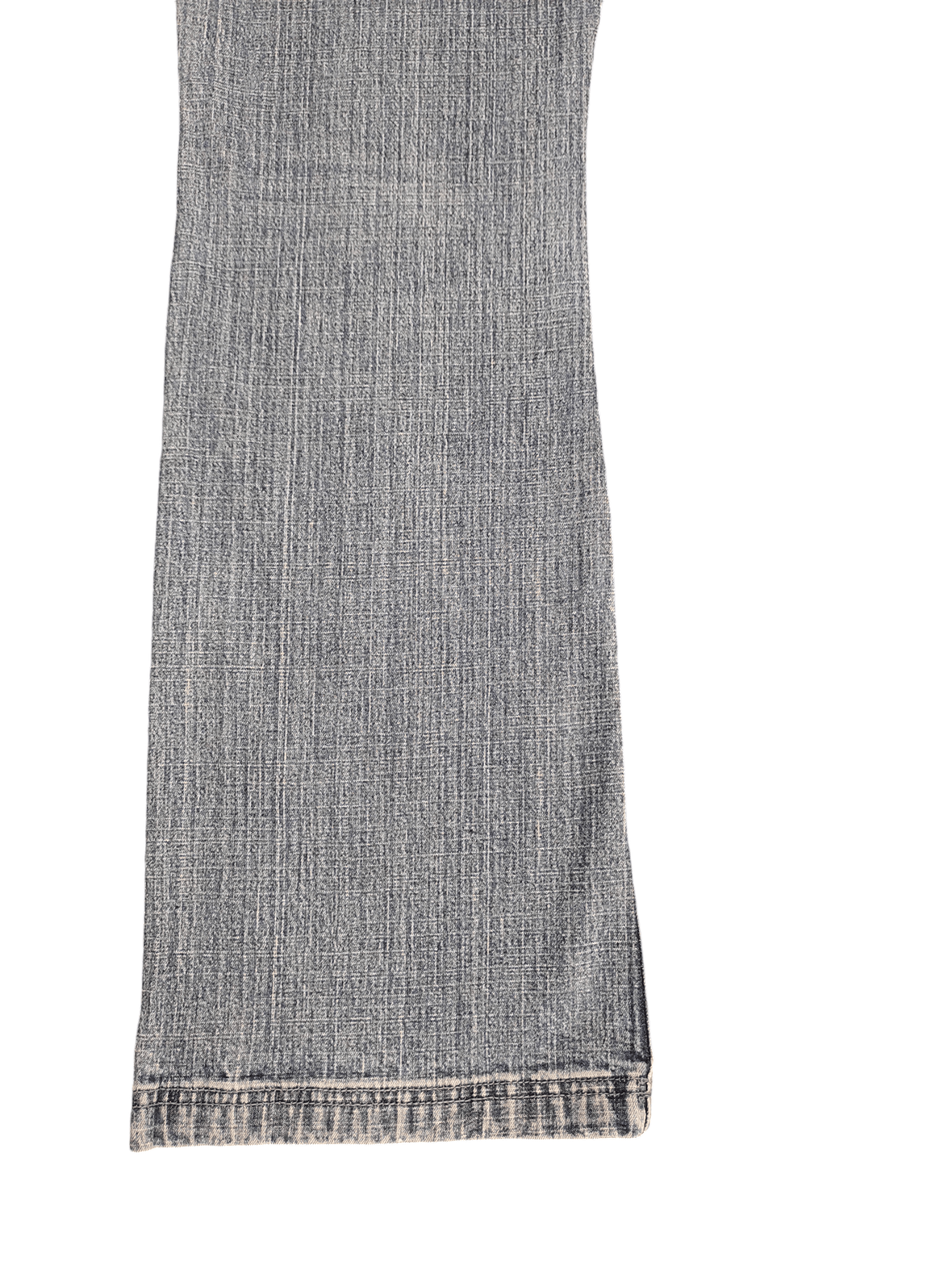 If Six Was Nine Flare Jeans La Redoute Tribal Clawmark Faded Bootcut Y2k Size US 31 - 20 Thumbnail