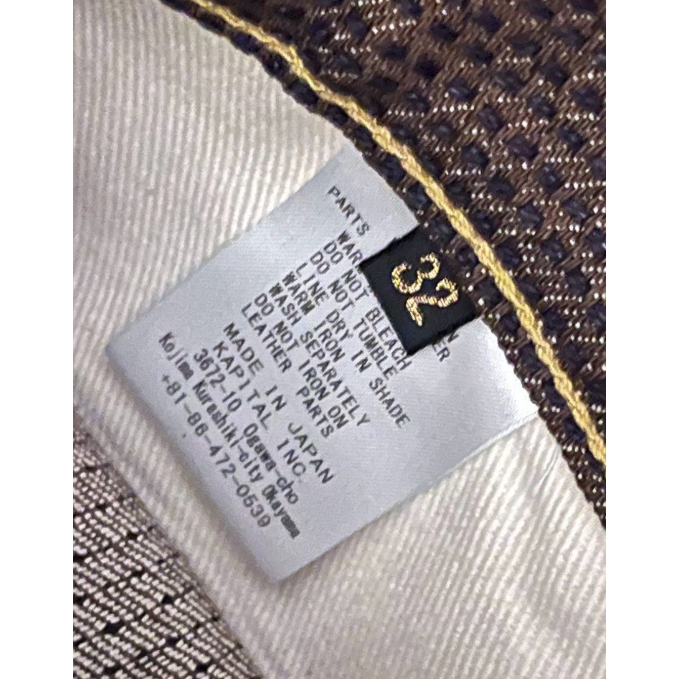 Kapital Kapital Century Denim 5P Monkey Cisco No. 5 Size US 32 / EU 48 - 7 Thumbnail