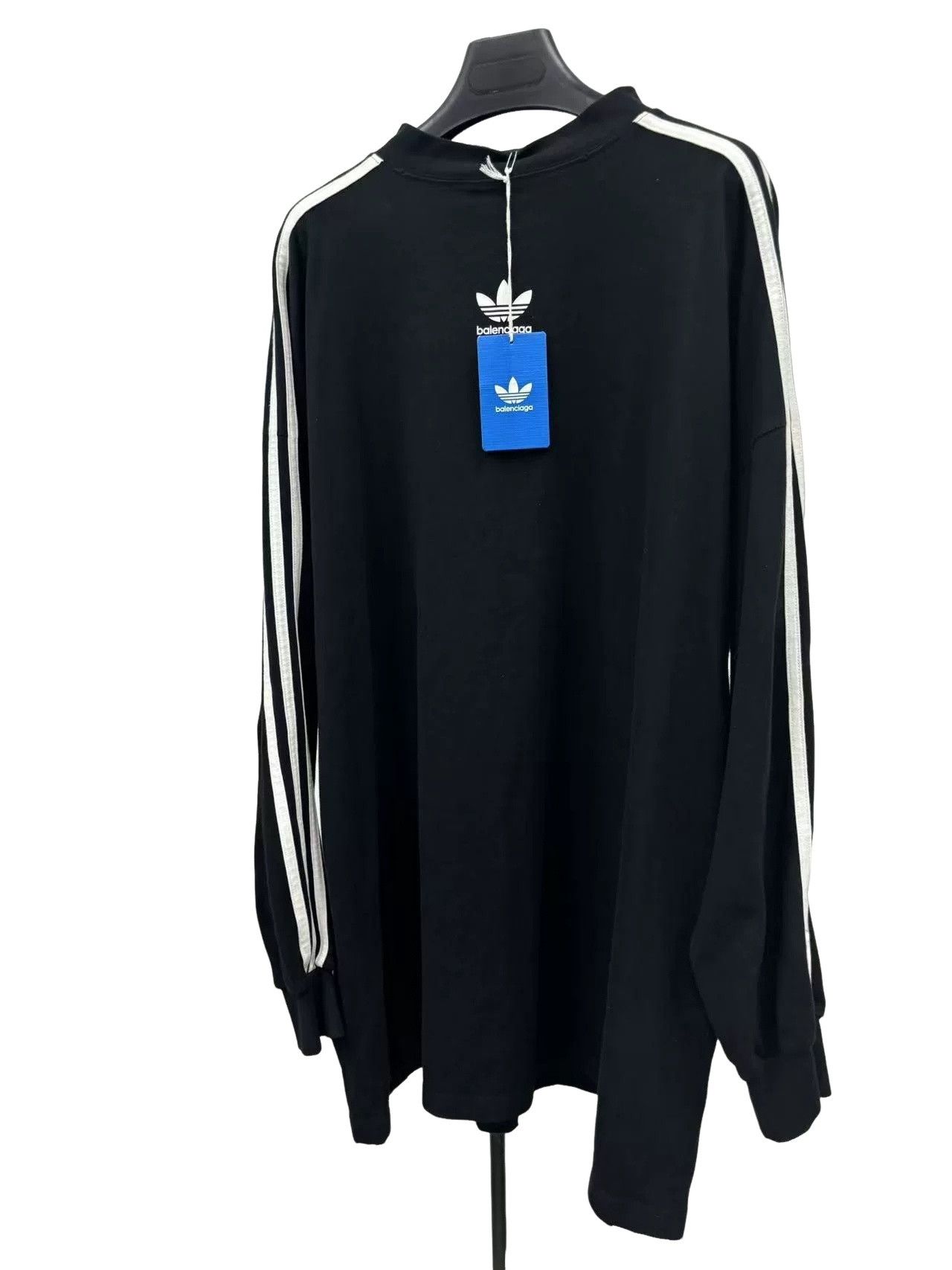 Balenciaga Balenciaga x Adidas 3-Stripes Long Sleeve T-Shirt 2 Size US M / EU 48-50 / 2 - 1 Thumbnail