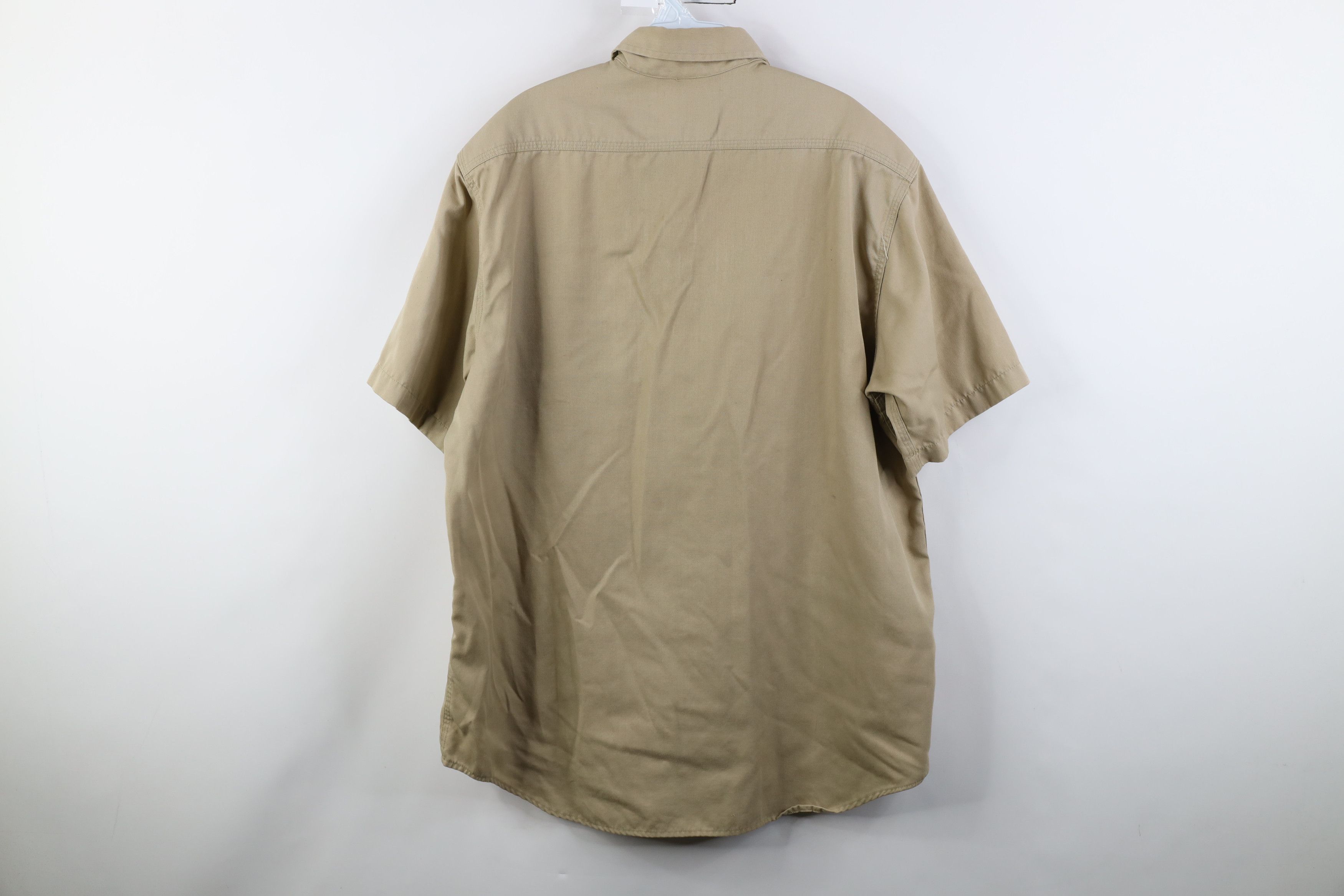 Carhartt Vintage Carhartt Double Pocket Twill Button Down Shirt Beige Size US XXL / EU 58 / 5 - 14 Thumbnail