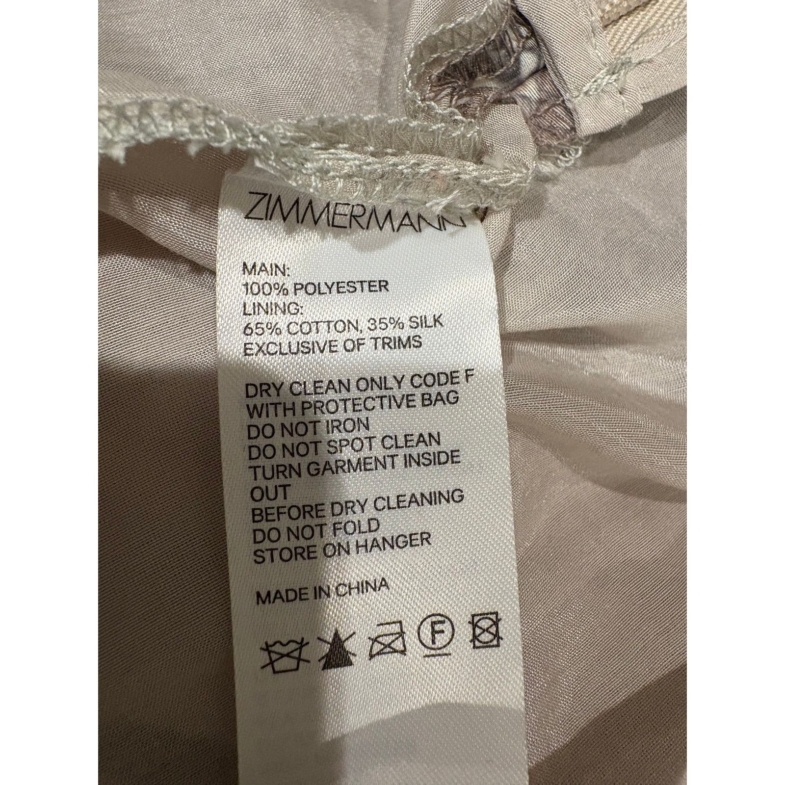 Zimmermann ZIMMERMANN Altered Corsage Pleated Asymmetric Dress 0 Size XS / US 0-2 / IT 36-38 - 12 Thumbnail