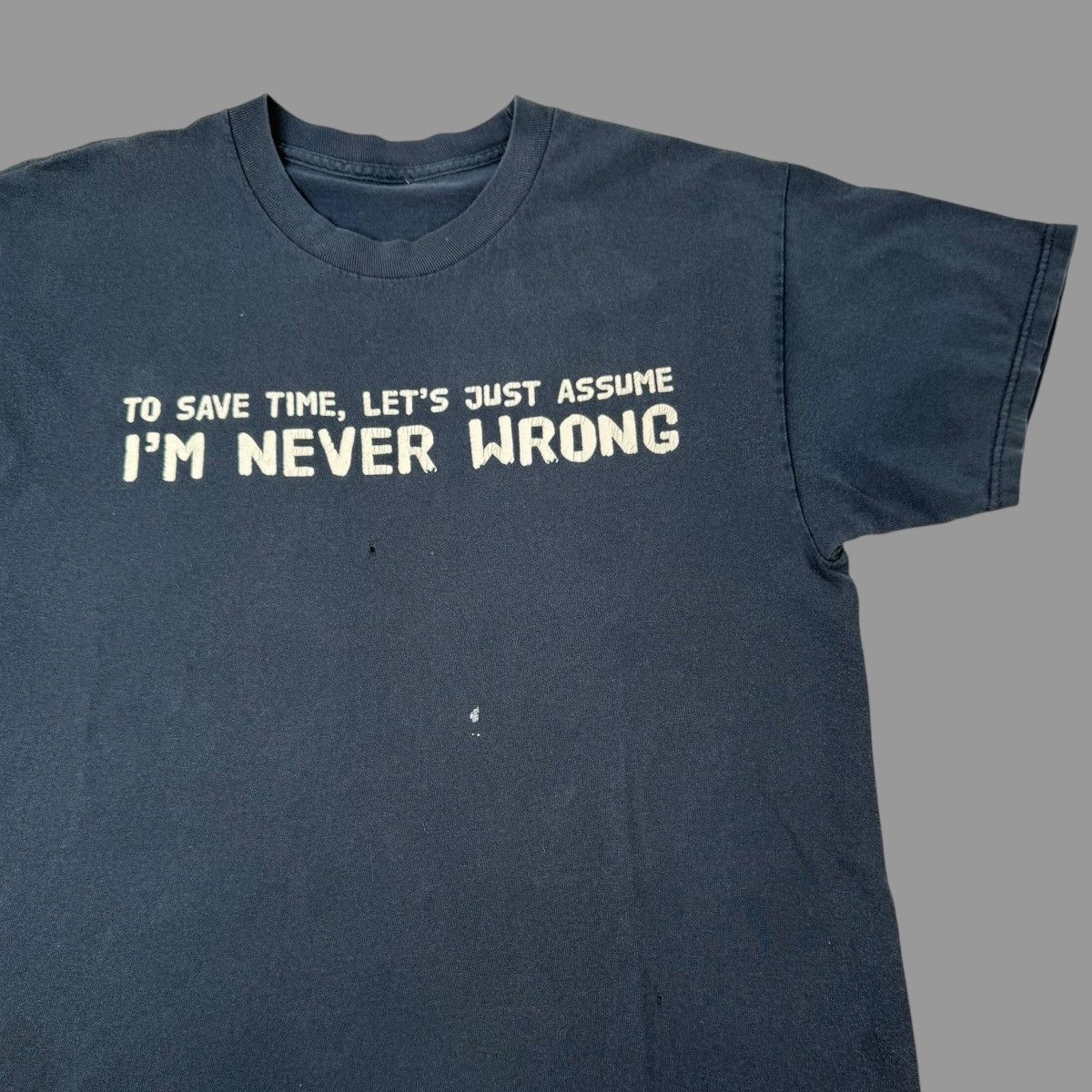 Vintage Vintage Y2K funny T-shirt Size US L / EU 52-54 / 3 - 2 Thumbnail