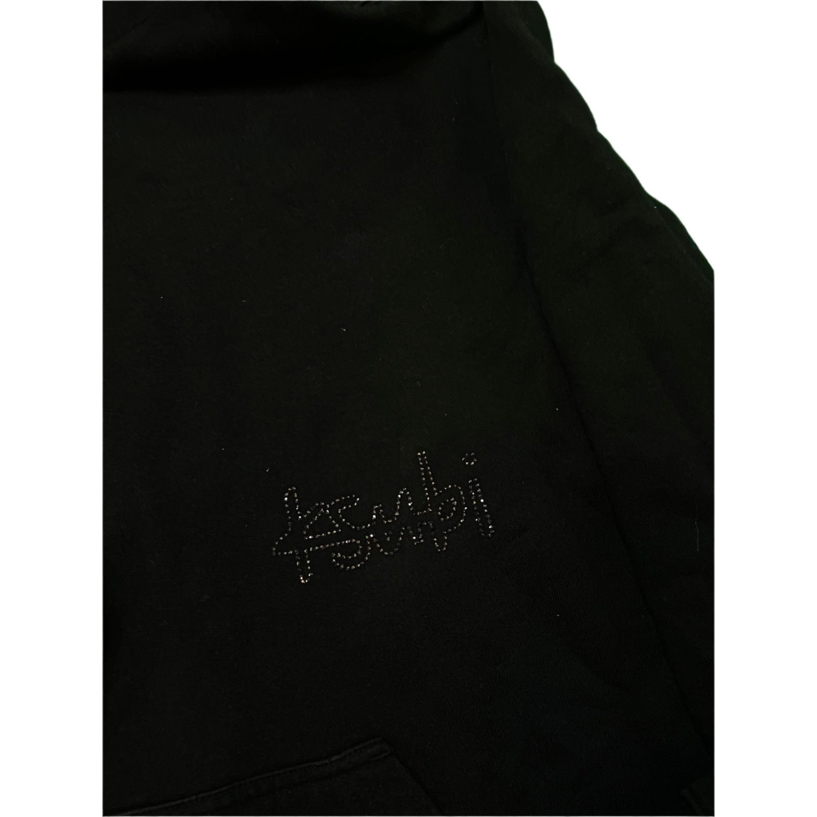Ksubi Ksubi Rhinestone Logo Black Hoodie Size US L / EU 52-54 / 3 - 2 Thumbnail