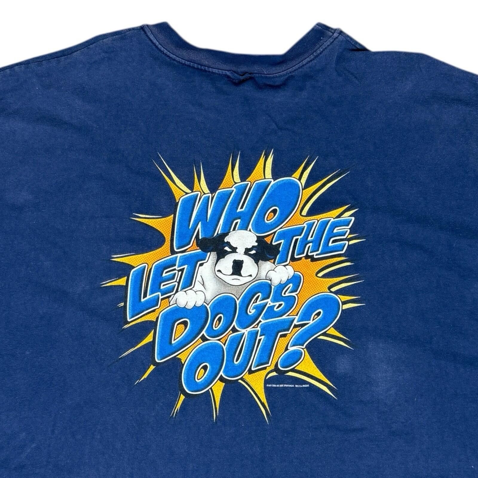 Big Dogs Vintage 2000 Big Dogs Who Let The Big Dogs Out Shirt 3XL Size US XXL / EU 58 / 5 - 6 Thumbnail