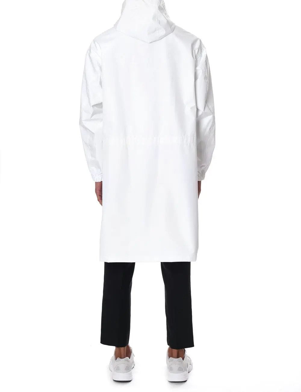 Helmut Lang Helmut Lang HOODED Raincoat XL White Size US XL / EU 56 / 4 - 3 Thumbnail