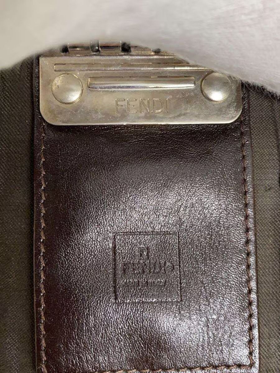 Fendi Fendi Cotton Key Case Brown Size ONE SIZE - 3 Thumbnail
