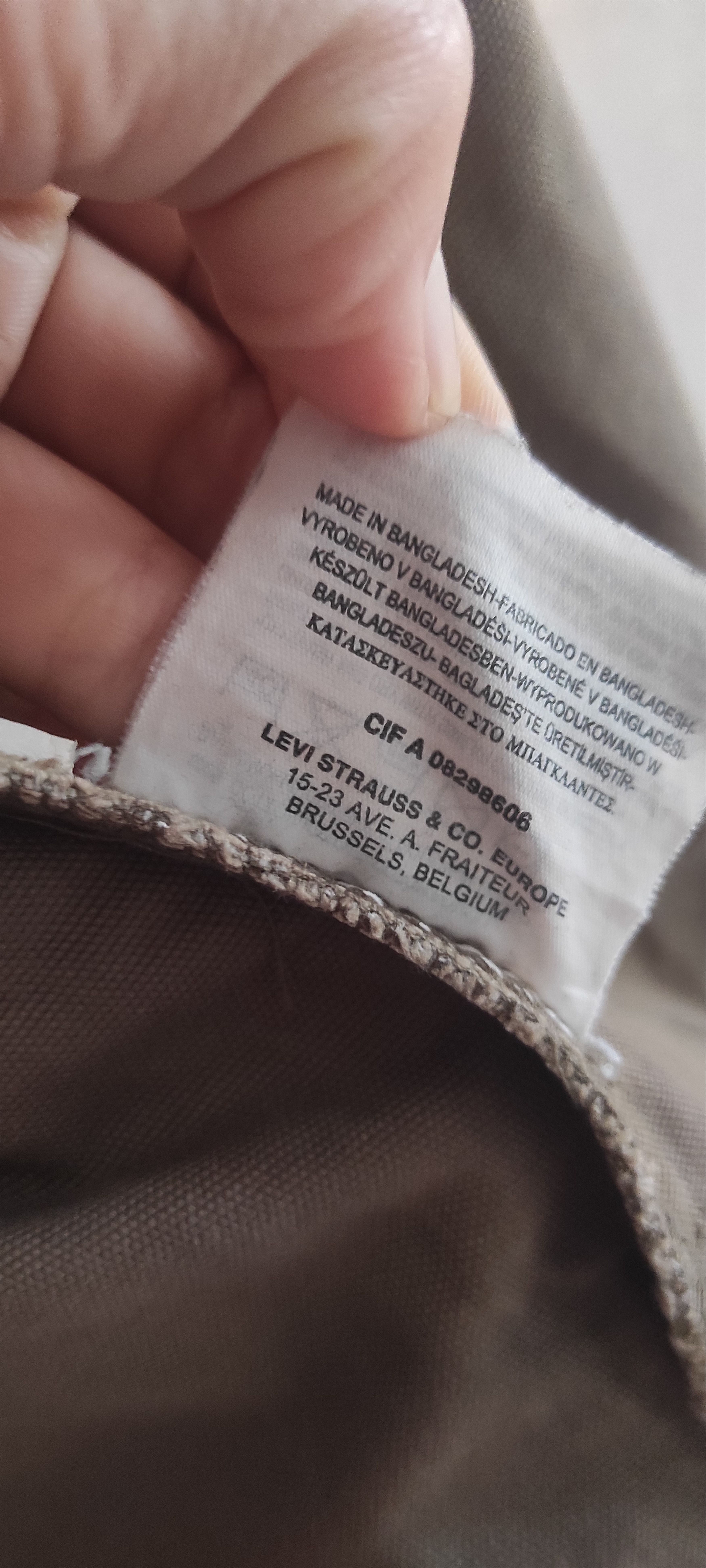Levi's × Levi's Vintage Clothing Mens Levis Strauss and Co 1155 Battery Street Khaki Jacket Size US M / EU 48-50 / 2 - 8 Thumbnail