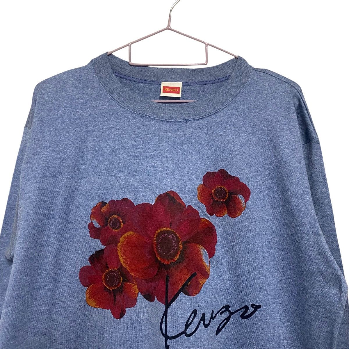 Kenzo Vintage Kenzo Flower Shirt Longsleeve Size US M / EU 48-50 / 2 - 5 Thumbnail