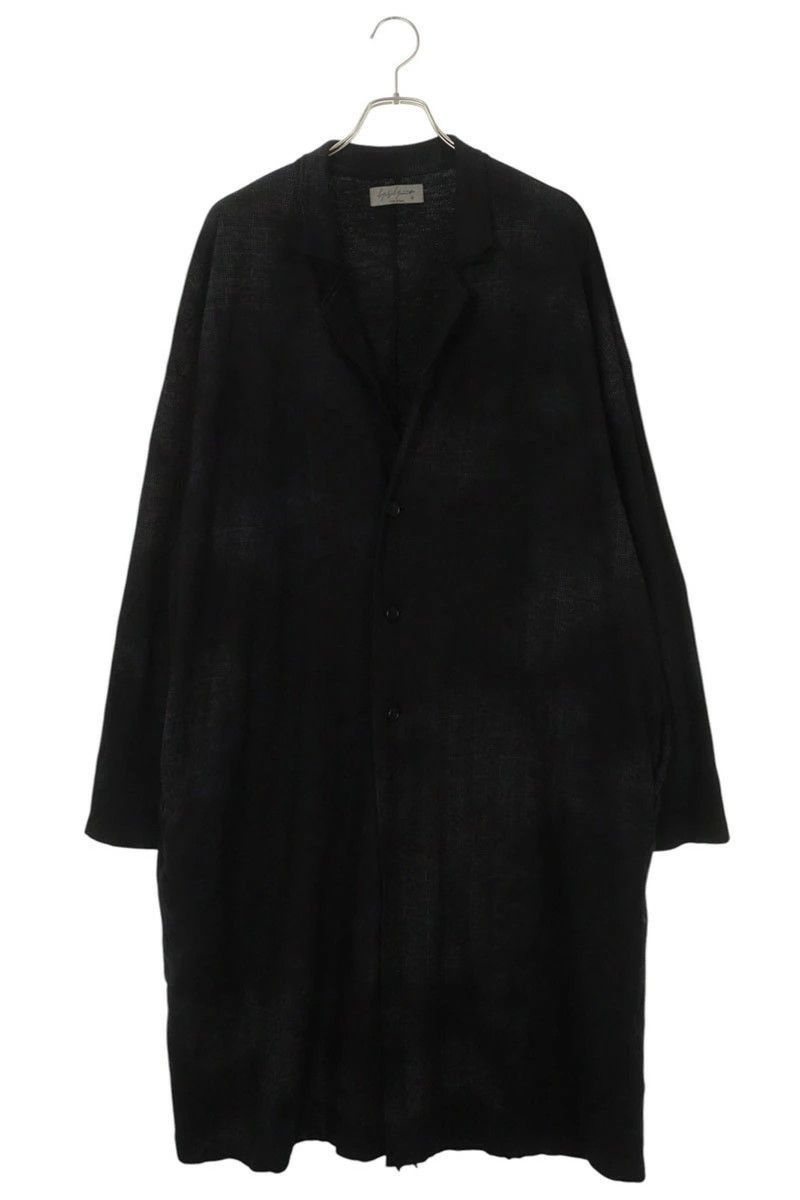 Yohji Yamamoto POUR HOMME CHECK JQ SPECKLED DYE BIG CARDIGAN HX-T26-174 Size US L / EU 52-54 / 3 - 1 Thumbnail