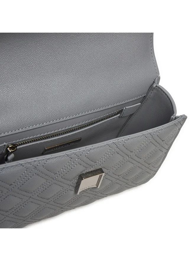 Tory Burch o1s22i1n1024 Size: OS / Fleming Small Shoulder Bag in Grey Size ONE SIZE - 5 Thumbnail