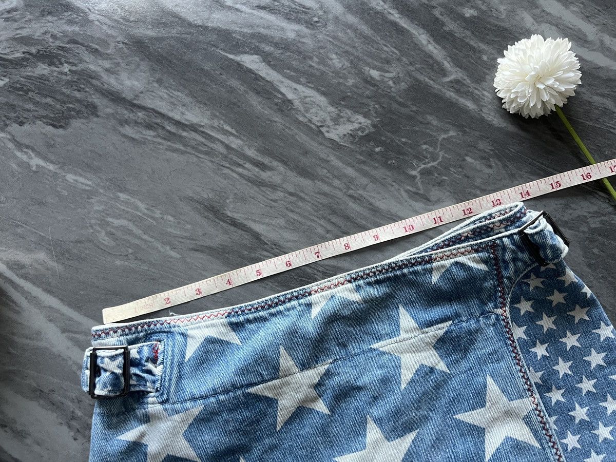Hysteric Glamour Hysteric Glamour : Adjustable Denim Skirt Stars Rare Pattern Size 28" / US 6 / IT 42 - 14 Thumbnail