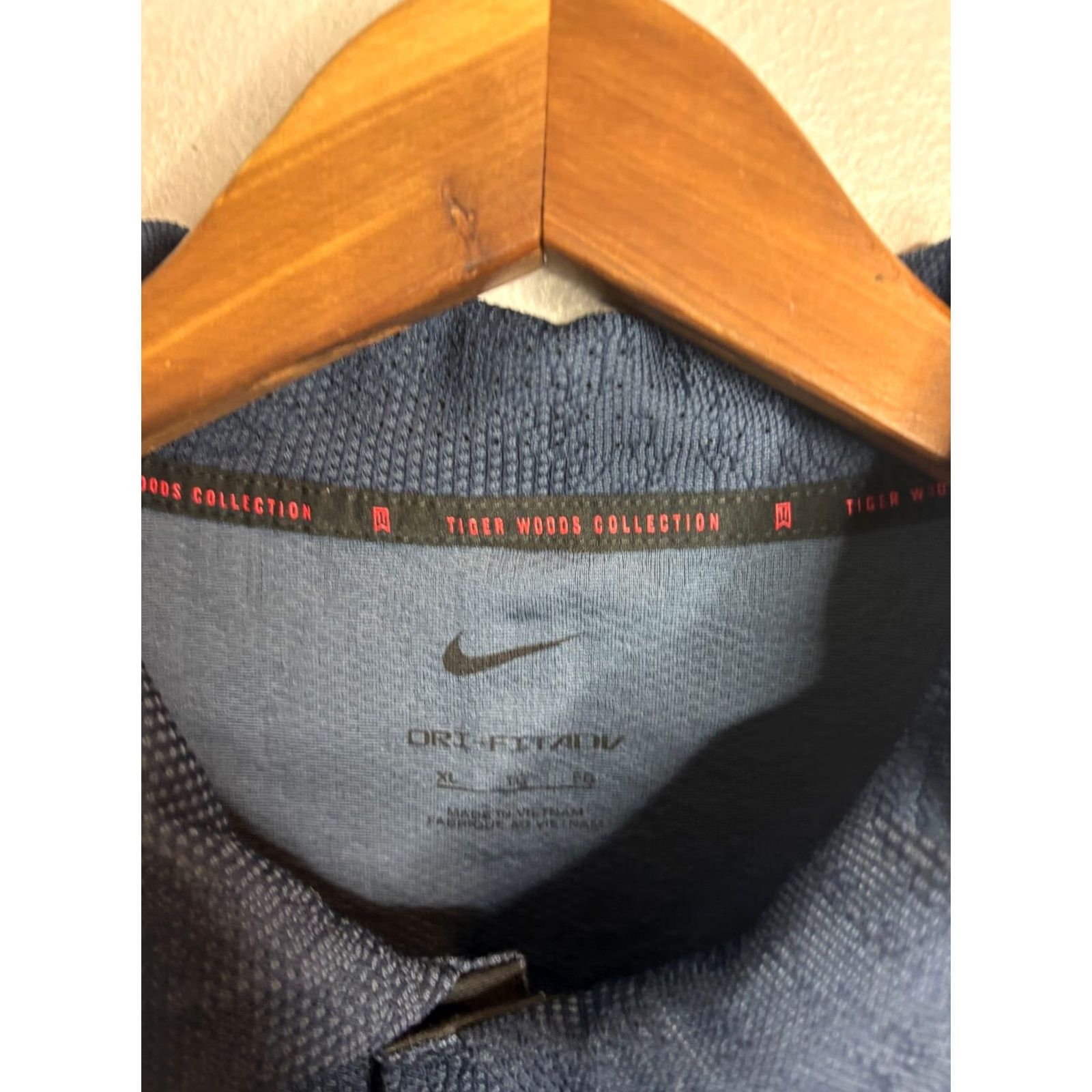 Nike Nike Dri-FIT ADV Tiger Woods Golf Polo Shirt XL Blue Mens Size US XL / EU 56 / 4 - 4 Thumbnail