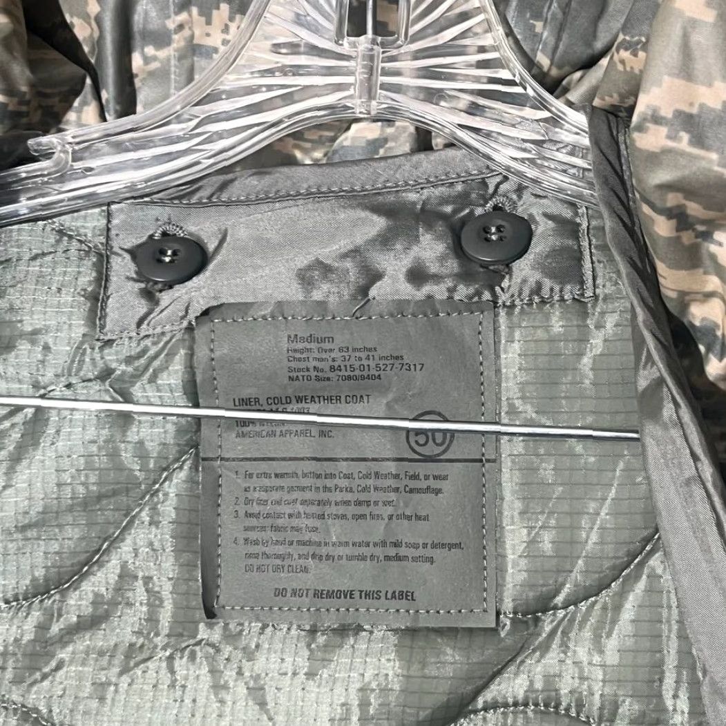 Industrie VINTAGE ORC Industries US Air Force APECS Parka ABU Tiger Stripe Camo Medium With Liner Size US M / EU 48-50 / 2 - 2 Thumbnail