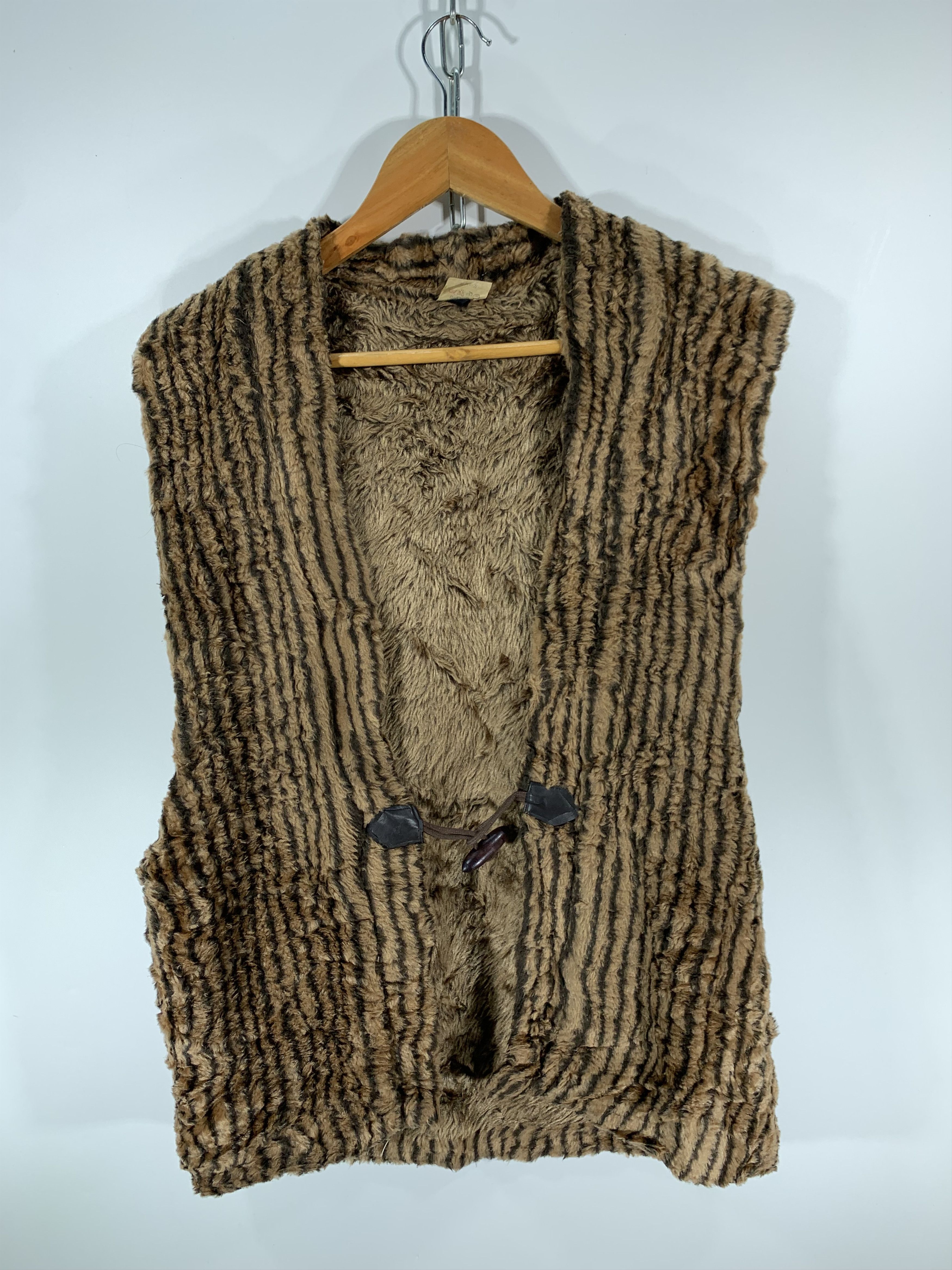 Japanese Brand × Vintage ⚡️Vintage Pile Fleece Vest Japanese Size US M / EU 48-50 / 2 - 1 Thumbnail