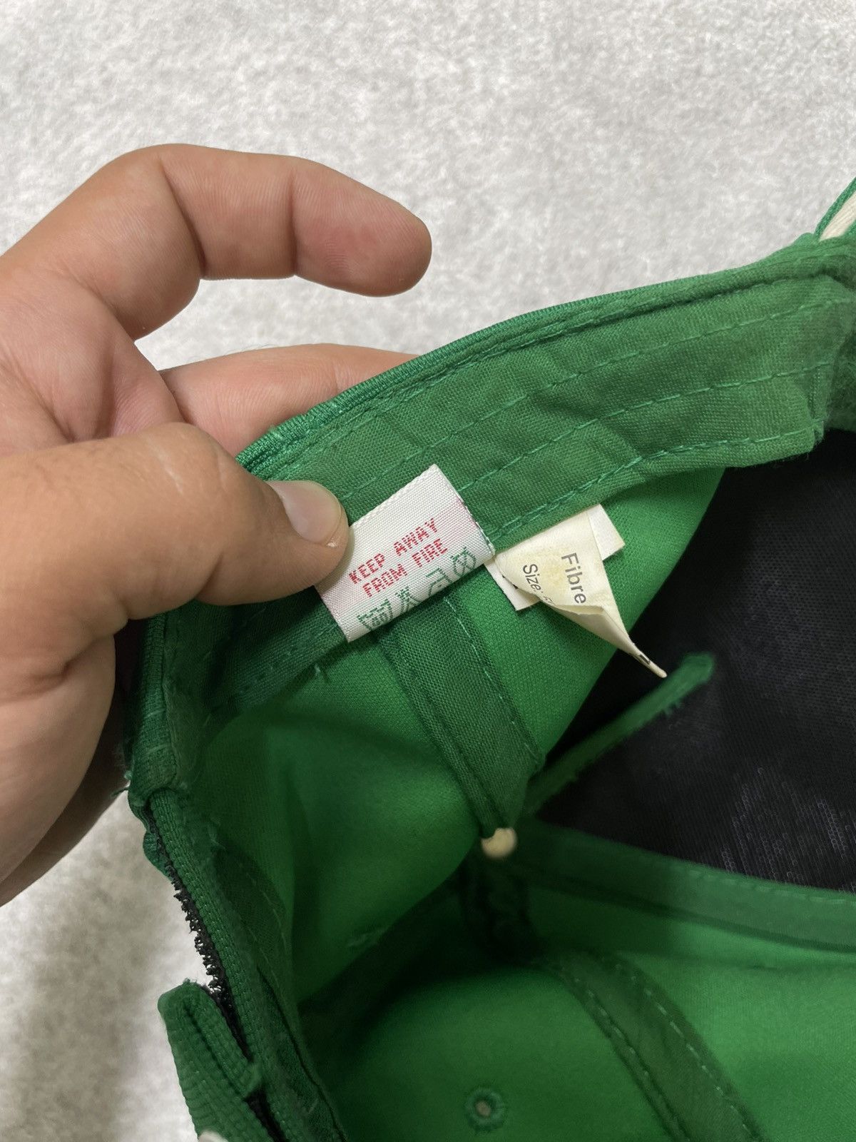 Japanese Brand Y2K Lansdowne Sports Emerald Green Baseball Cap Size ONE SIZE - 7 Thumbnail