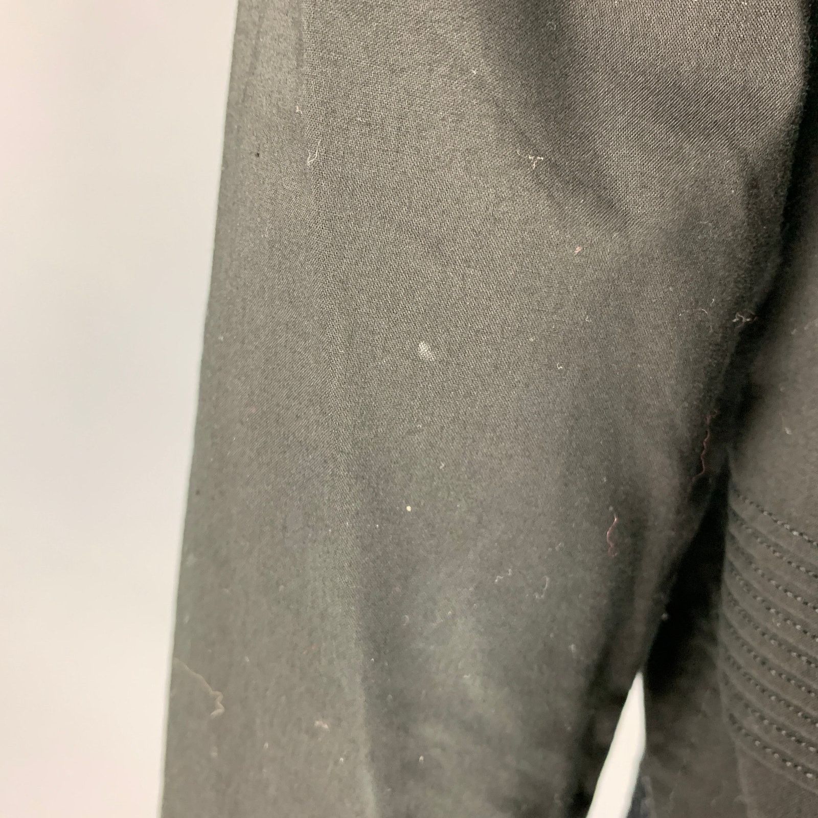 Comme des Garcons COMME des GARCONS Size S Black Cotton Collarless Blouse Size S / US 4 / IT 40 - 6 Thumbnail