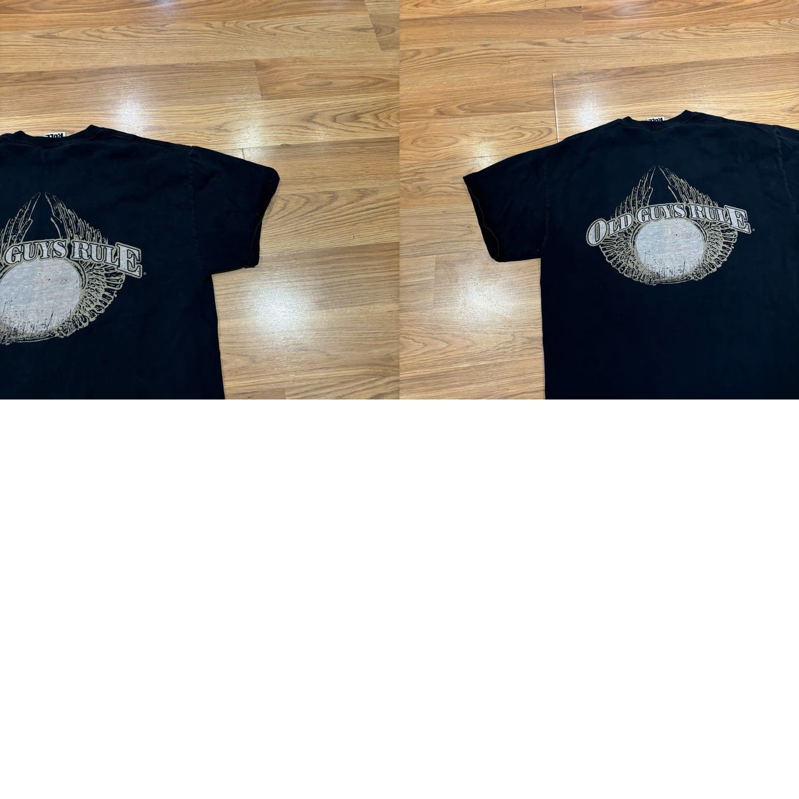 Vintage VINTAGE Old Guys Rule Black T Shirt Y2K Short Sleeve Men’s Size Medium Size US M / EU 48-50 / 2 - 9 Thumbnail