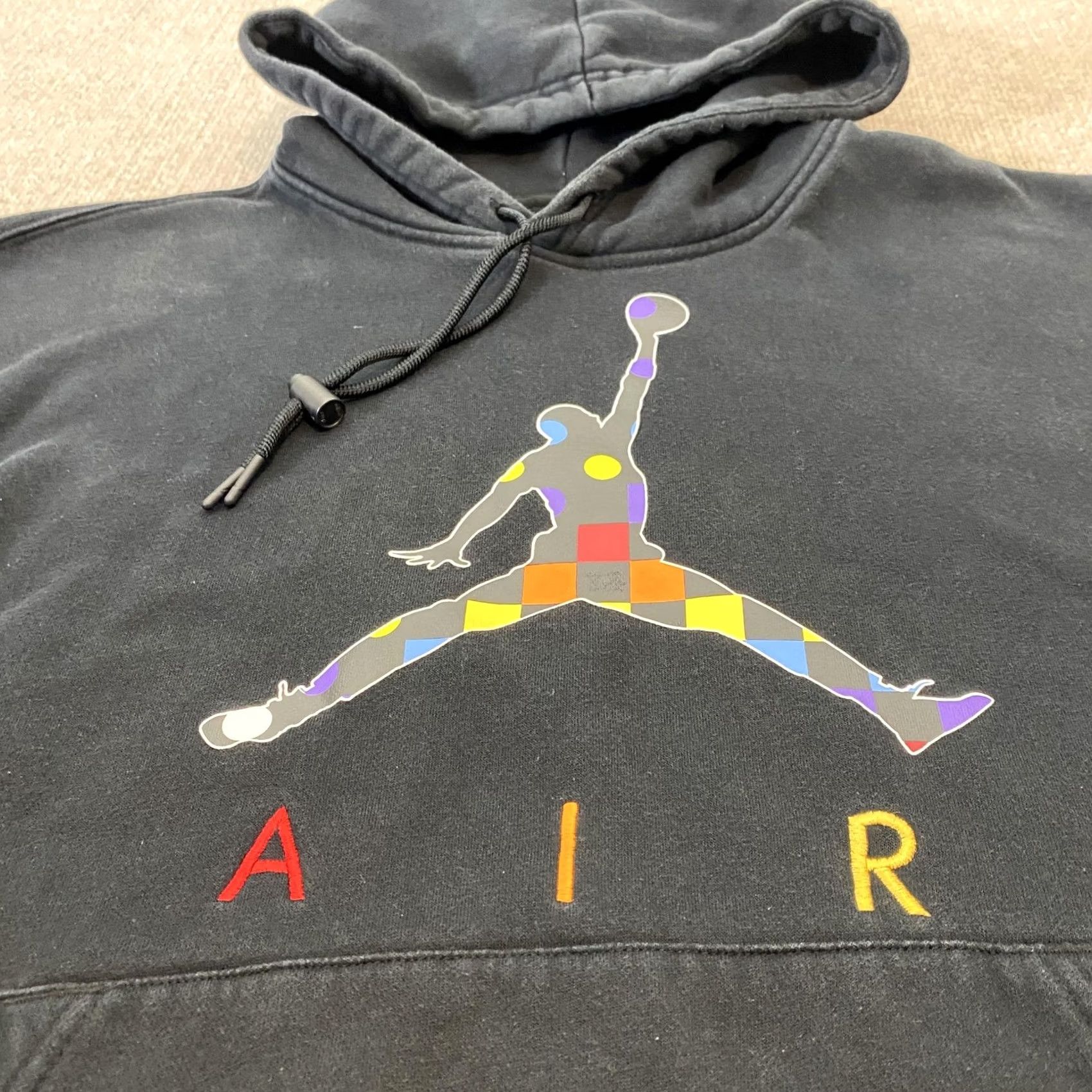 Jordan Brand Jordan Nike Air Hoodie Mens Large Black Jumpman Pullover Fleece DD5244-010 Size US L / EU 52-54 / 3 - 2 Thumbnail