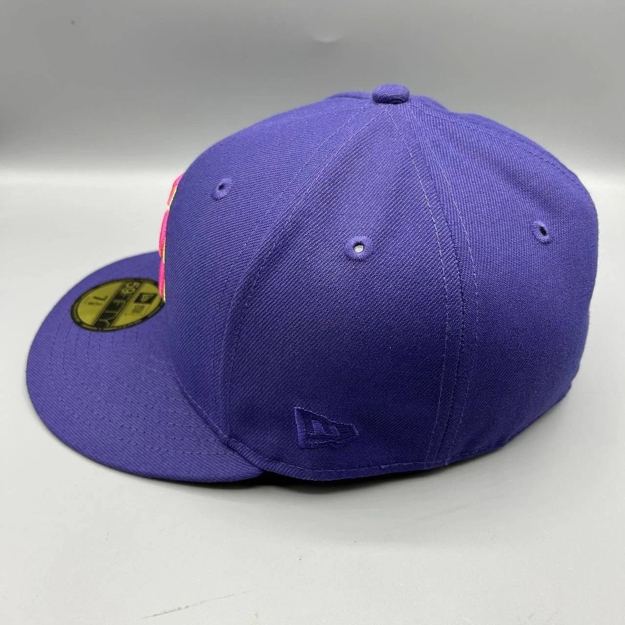 New Era Tampa Bay Rays Hat Men 7 3/8 59Fifty New Era MLB Fitted Cap Size ONE SIZE - 6 Thumbnail