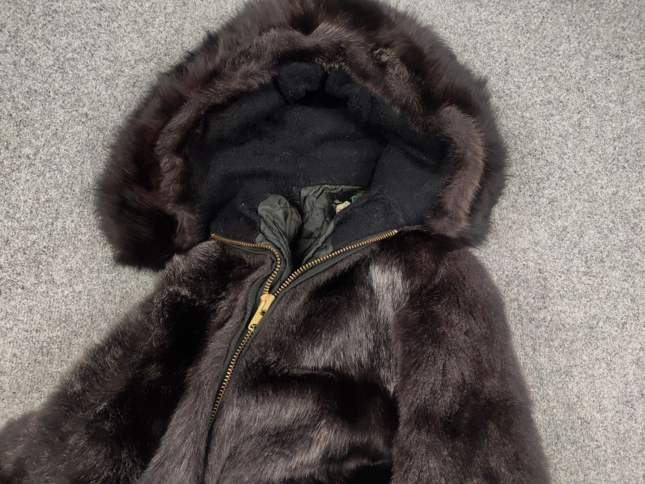 Vintage Vintage 80's David Green Alaska Genuine Fur Coat Zip Jacket Size S / US 4 / IT 40 - 11 Thumbnail