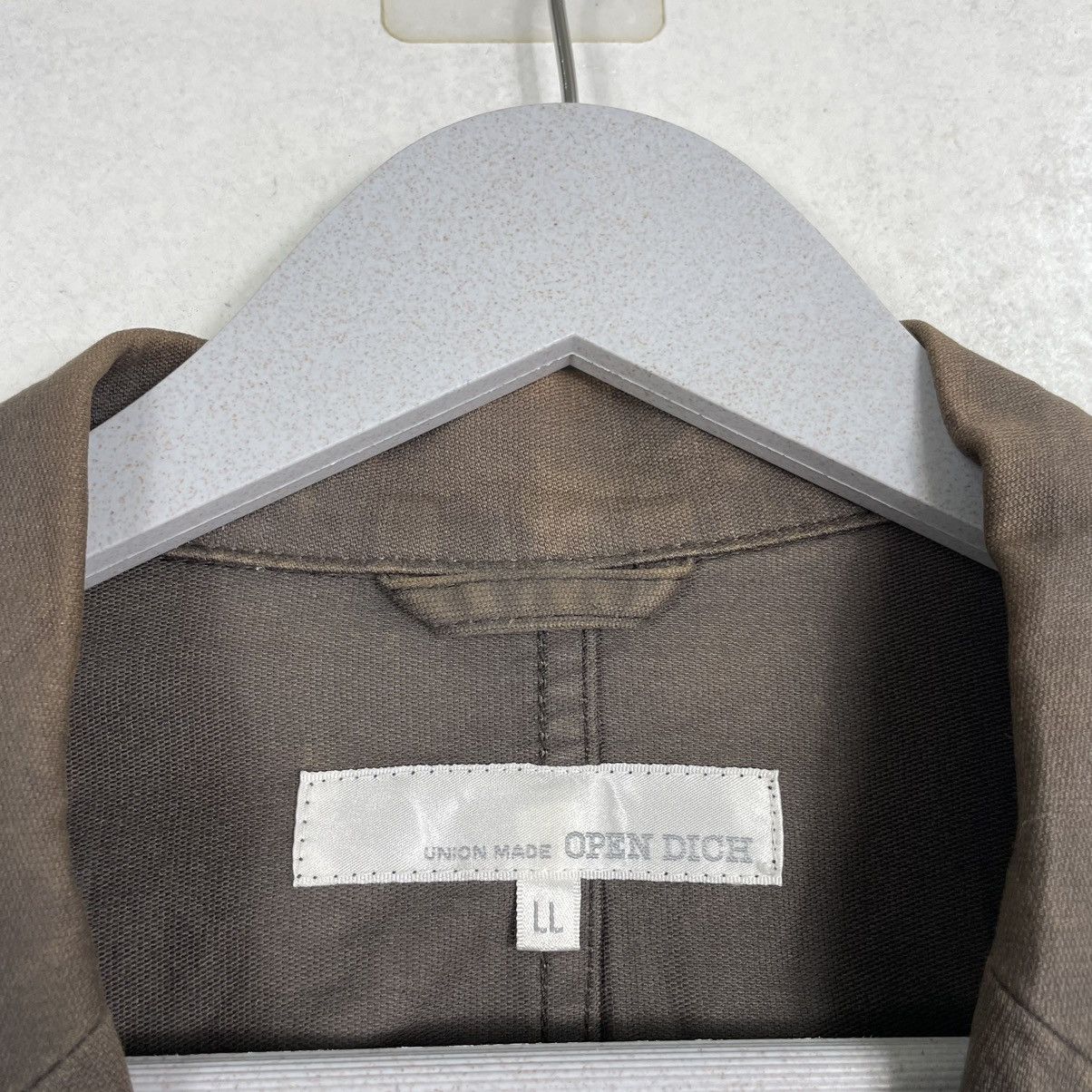 Japanese Brand 💥OPEN DICH UNION MADE CHORE JACKET SUNFADED Size US L / EU 52-54 / 3 - 10 Thumbnail