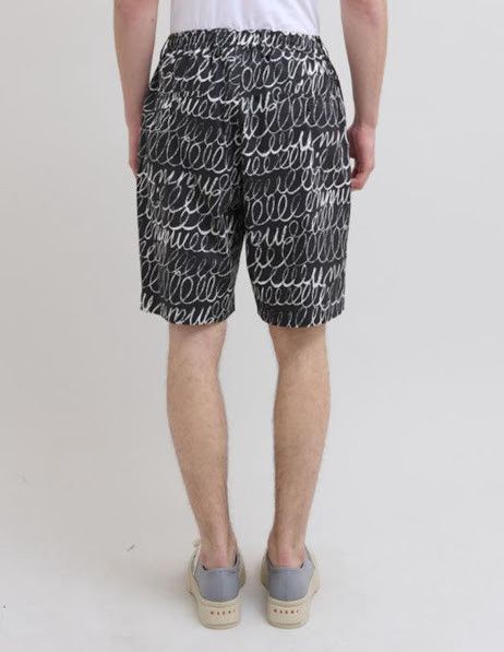 Marni o1w1db10625 Drawstring Bermuda Pants in Black Size US 36 / EU 52 - 2 Thumbnail