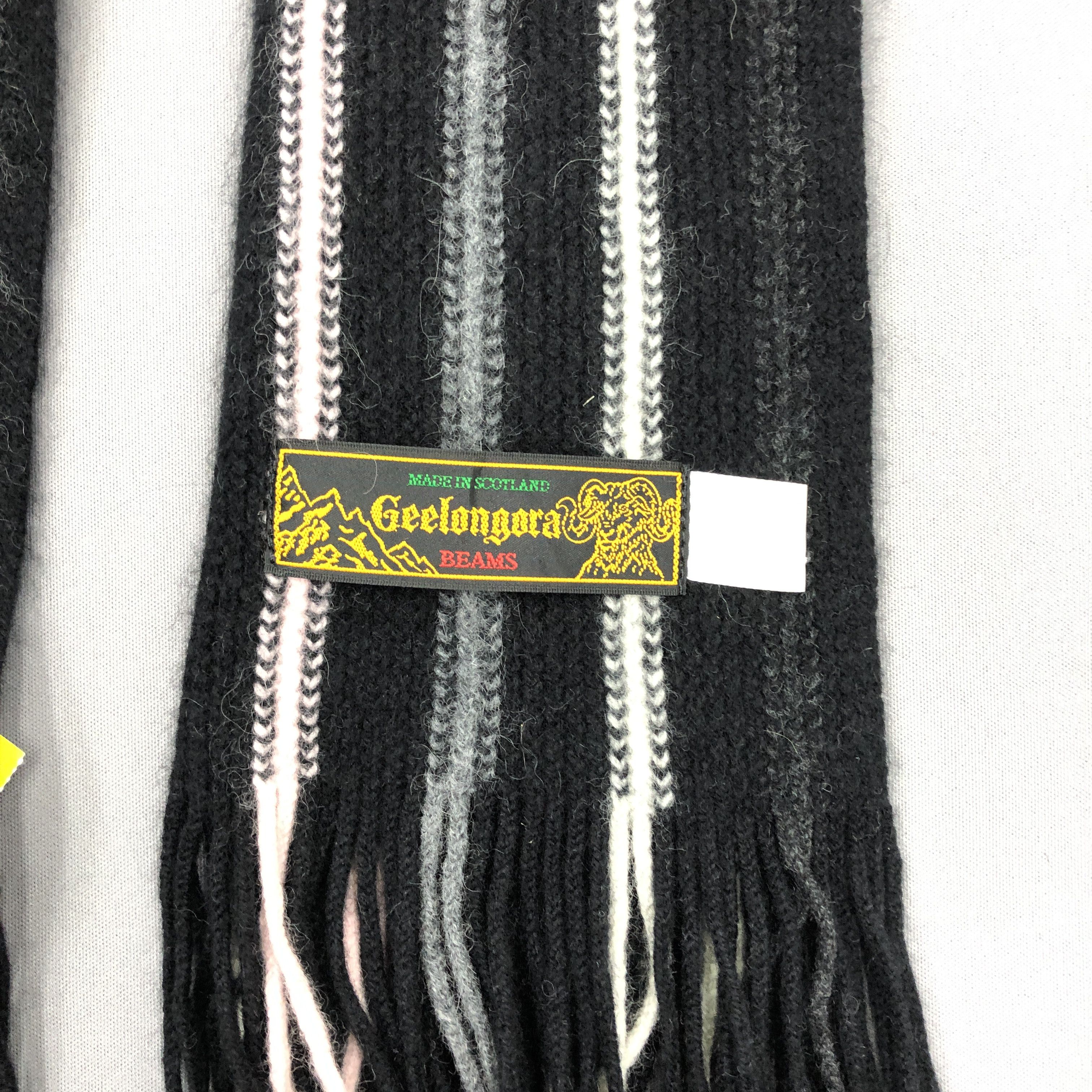 Beams Plus × Vintage Vintage Beams Scarf Muffler Wool Knit Scarves Size ONE SIZE - 4 Thumbnail