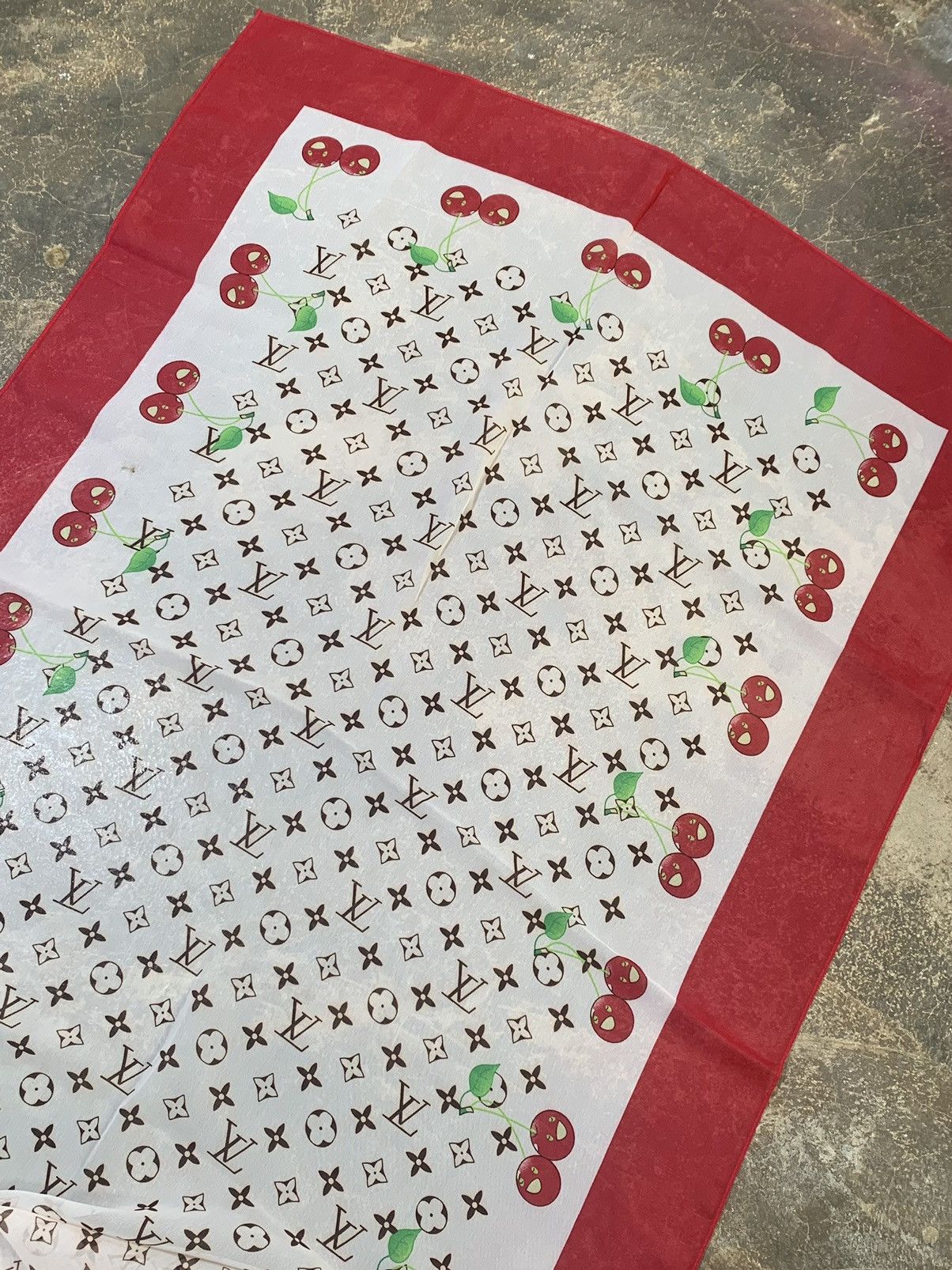 Other Monogram cherry long scarves Size ONE SIZE - 3 Thumbnail