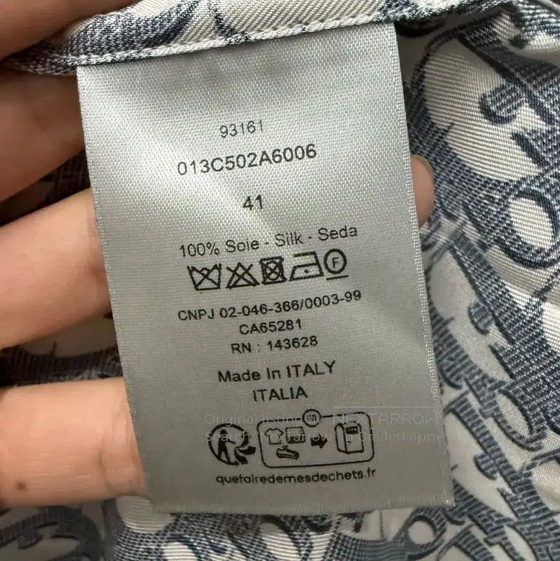 Dior Dior Colorblock Long Sleeve Shirt for Men . Size US M / EU 48-50 / 2 - 7 Thumbnail