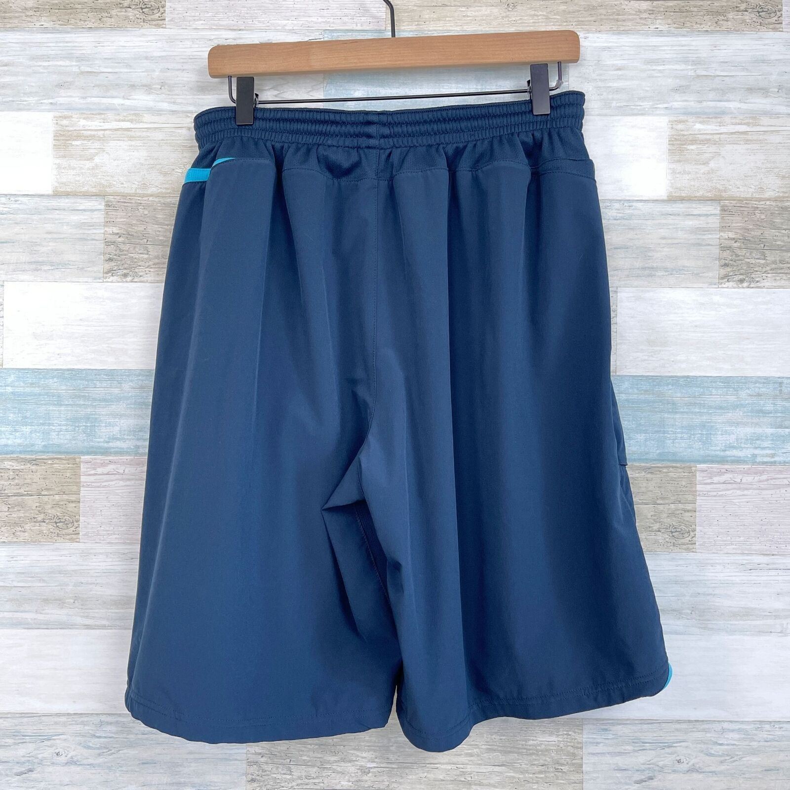 Nike Nike Fit Dry Basketball Shorts Blue Activewear Mens L Size US 32 / EU 48 - 4 Thumbnail
