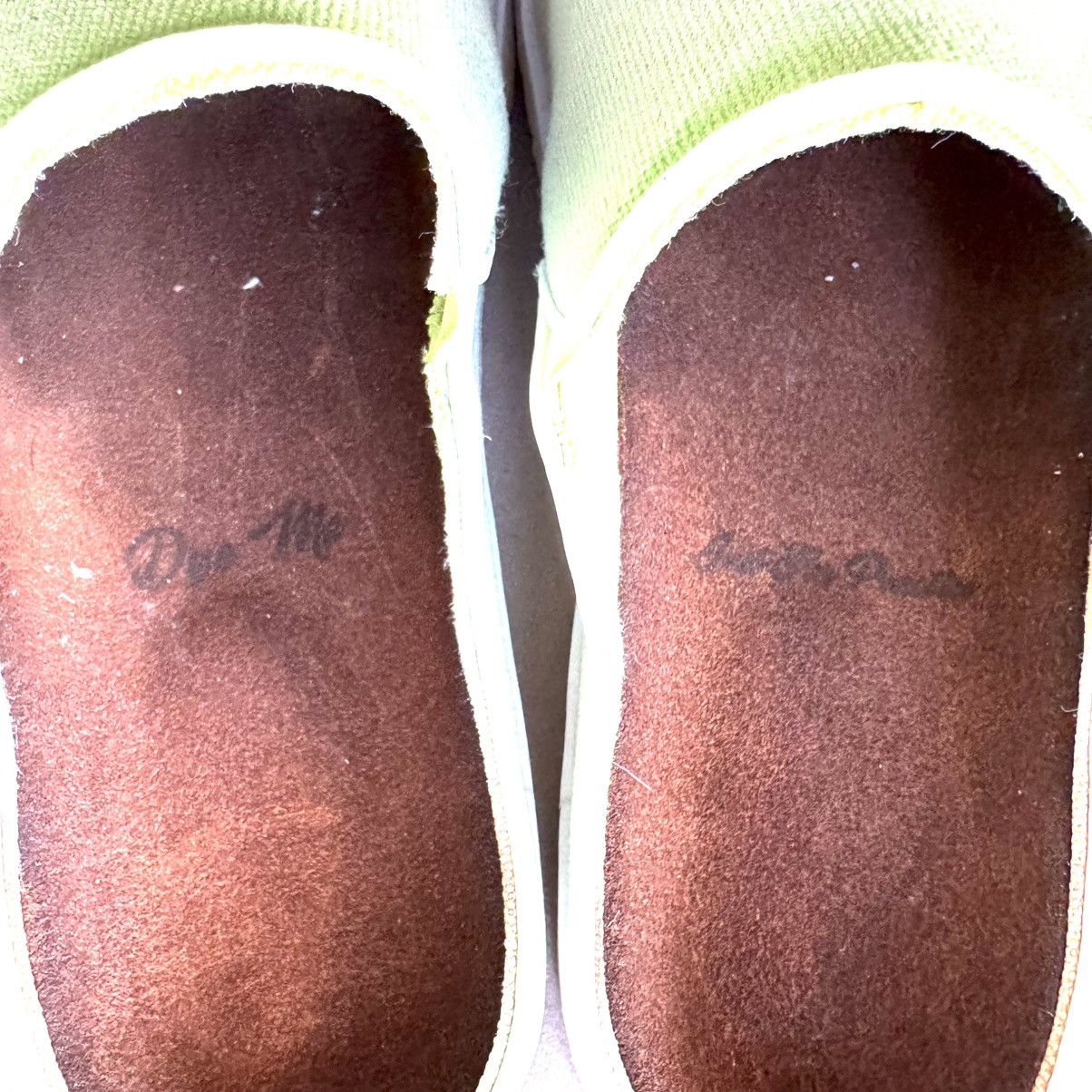Other date me just for practice canvas leather clogs Size US 10 / IT 40 - 8 Thumbnail