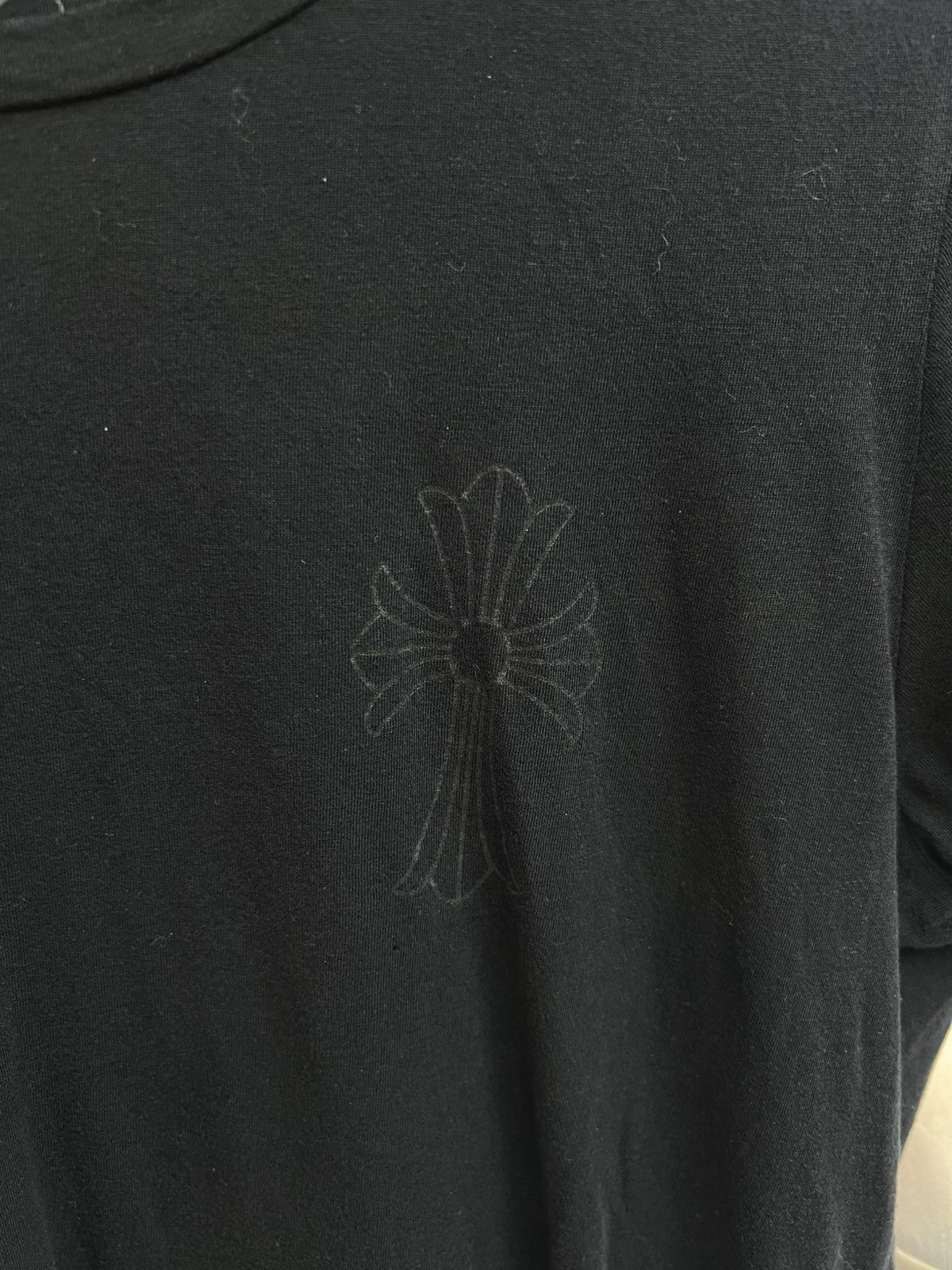 Chrome Hearts Chrome Hearts Black on Black Tee Size S / US 4 / IT 40 - 5 Thumbnail