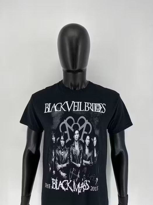 Band Tees Black Veil Brides Tour 2015 T-Shirts Vintage Big Logo Size M Size US M / EU 48-50 / 2 - 8 Thumbnail