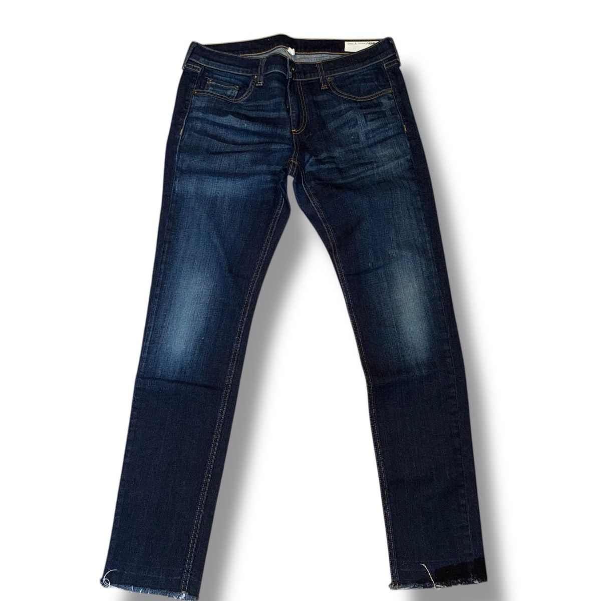 Rag & Bone Rag & Bone DRE Slim Boyfriend dark wash jeans Size 29" - 1 Thumbnail