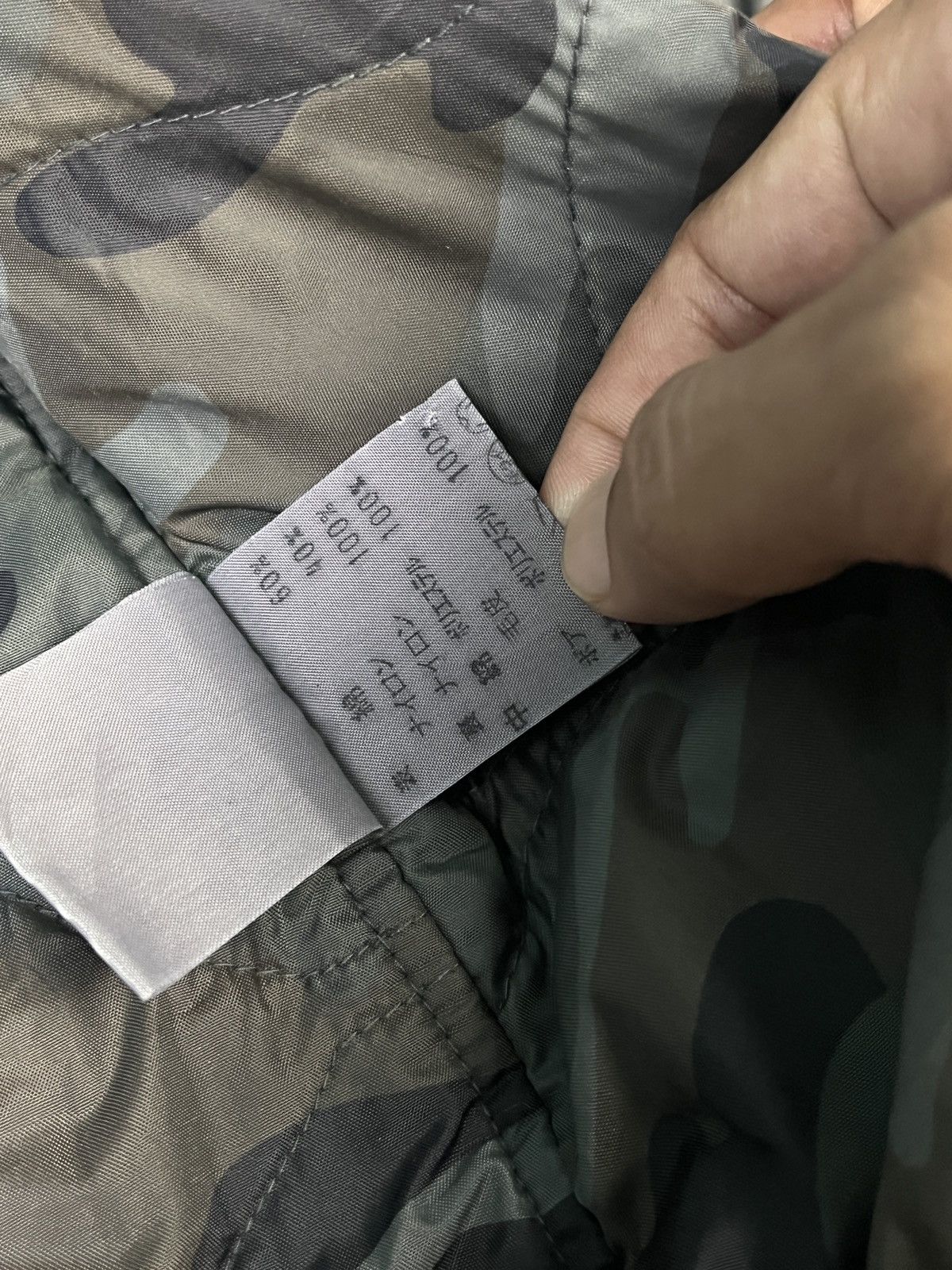 If Six Was Nine × OMNIGOD Omnigod Camo Lining Army N3B Style Fur Hood Bono Jacket Size US L / EU 52-54 / 3 - 12 Thumbnail