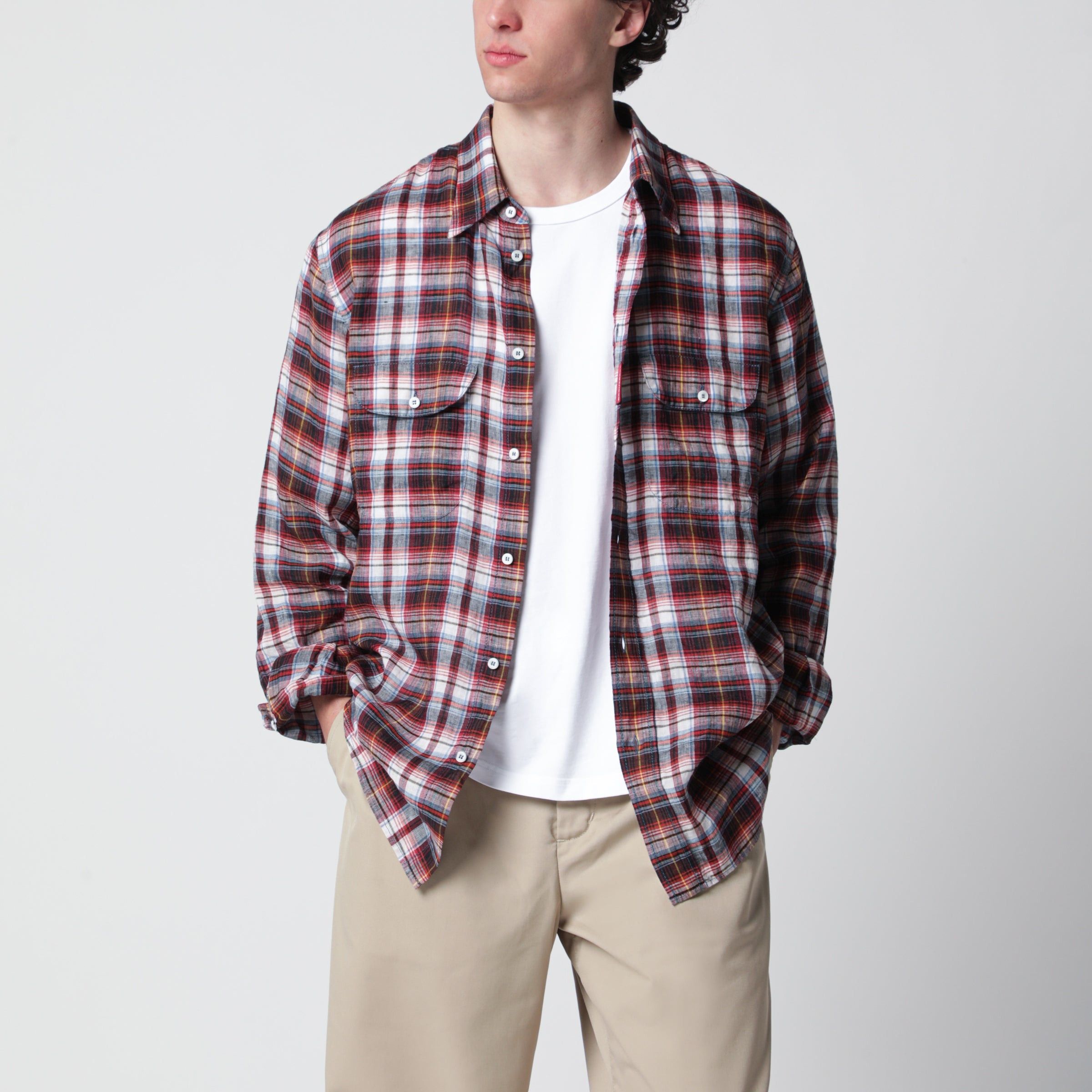 Dsquared2 Dsquared2 Long-Sleeve Plaid Shirt Size US M / EU 48-50 / 2 - 1 Thumbnail