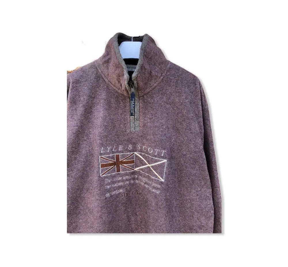 Lyle & Scott × Vintage Lyle & Scott Big Logo Sweatshirt Size US L / EU 52-54 / 3 - 2 Thumbnail