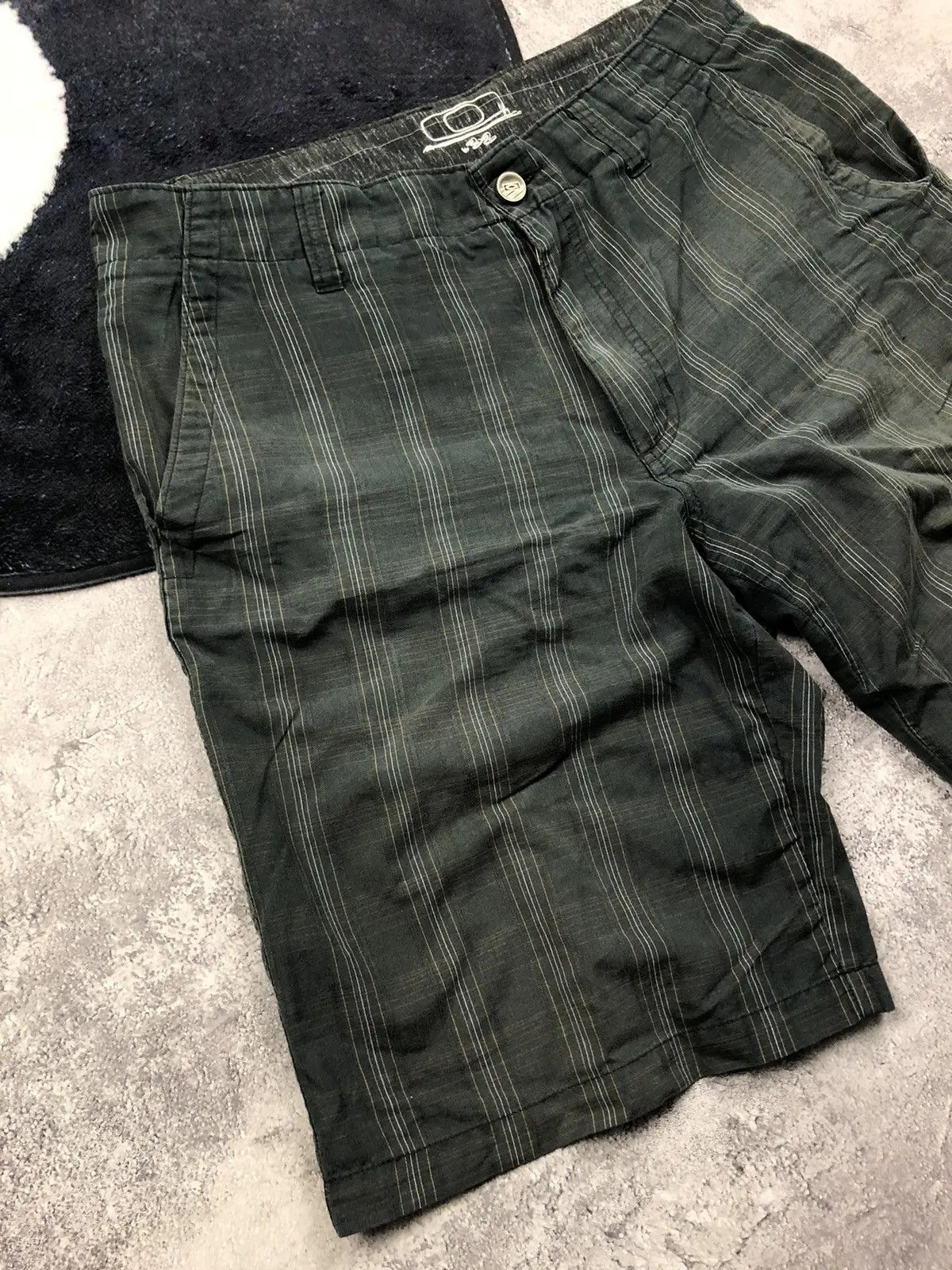 Oakley OAKLEY Vintage Checkered Mini Logo Swim Streetwear Shorts Size US 32 / EU 48 - 3 Thumbnail