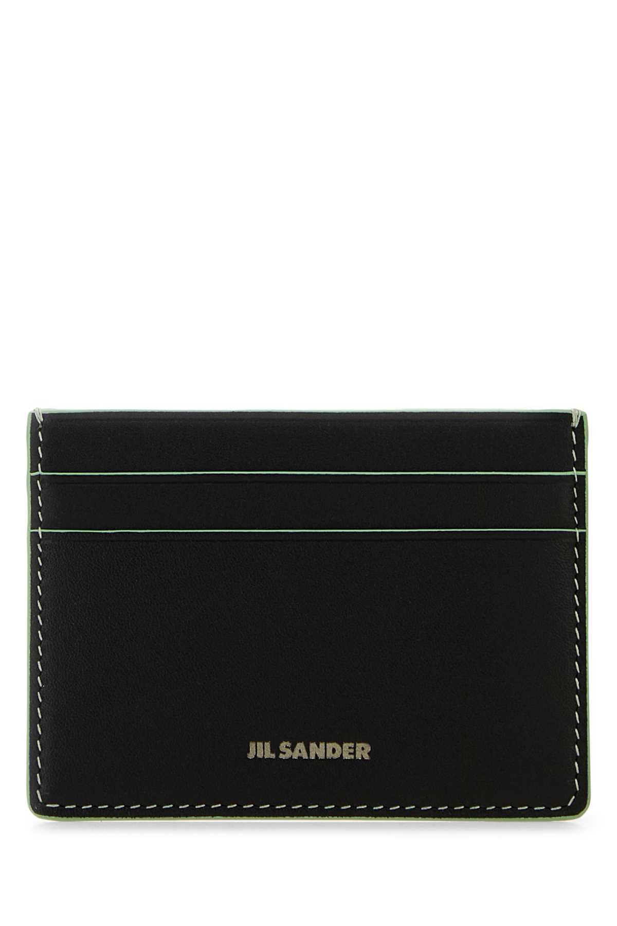 Jil Sander Black Leather Card Holder Size ONE SIZE - 1 Thumbnail