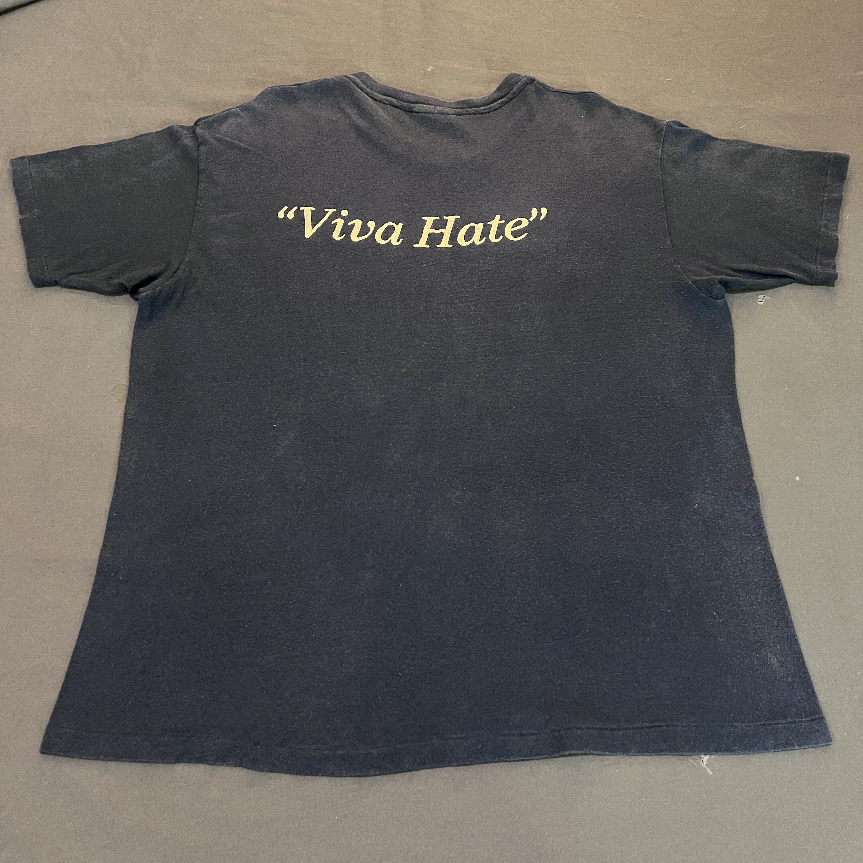 Vintage 80s Morrissey Viva Hate Promo Tee XL Faded