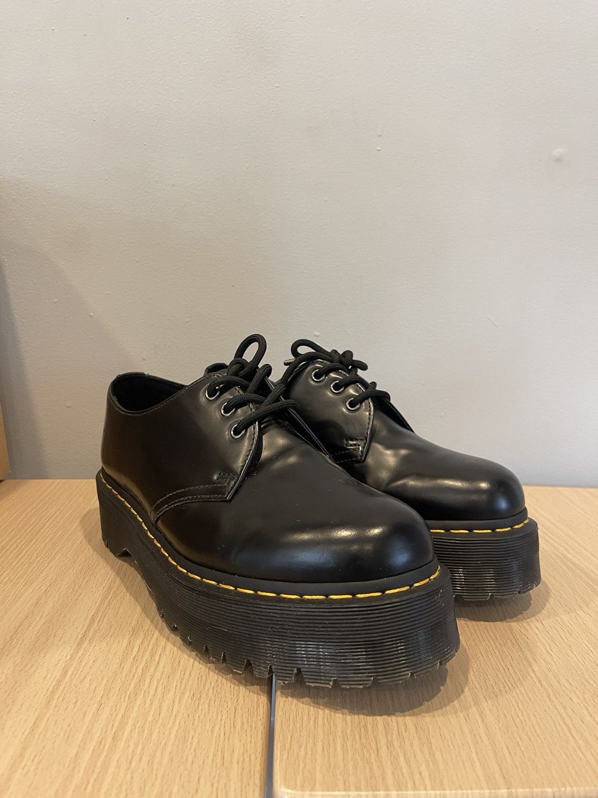 Dr. Martens Doc Martin Low Top Platform Quad | Grailed