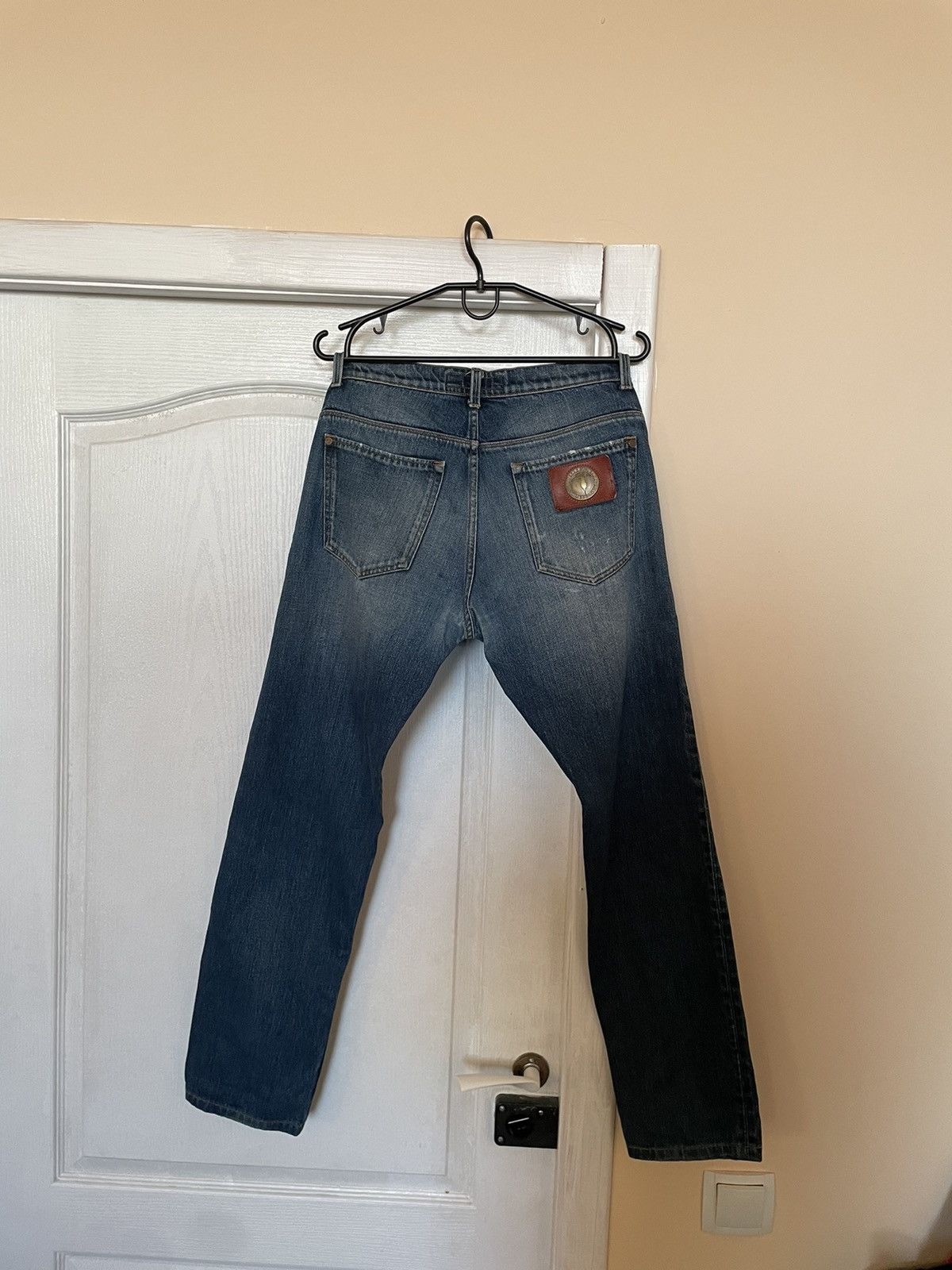 Trussardi × Vintage RARE Trussardi jeans denim PANTS old money luxury Size US 33 - 1 Thumbnail
