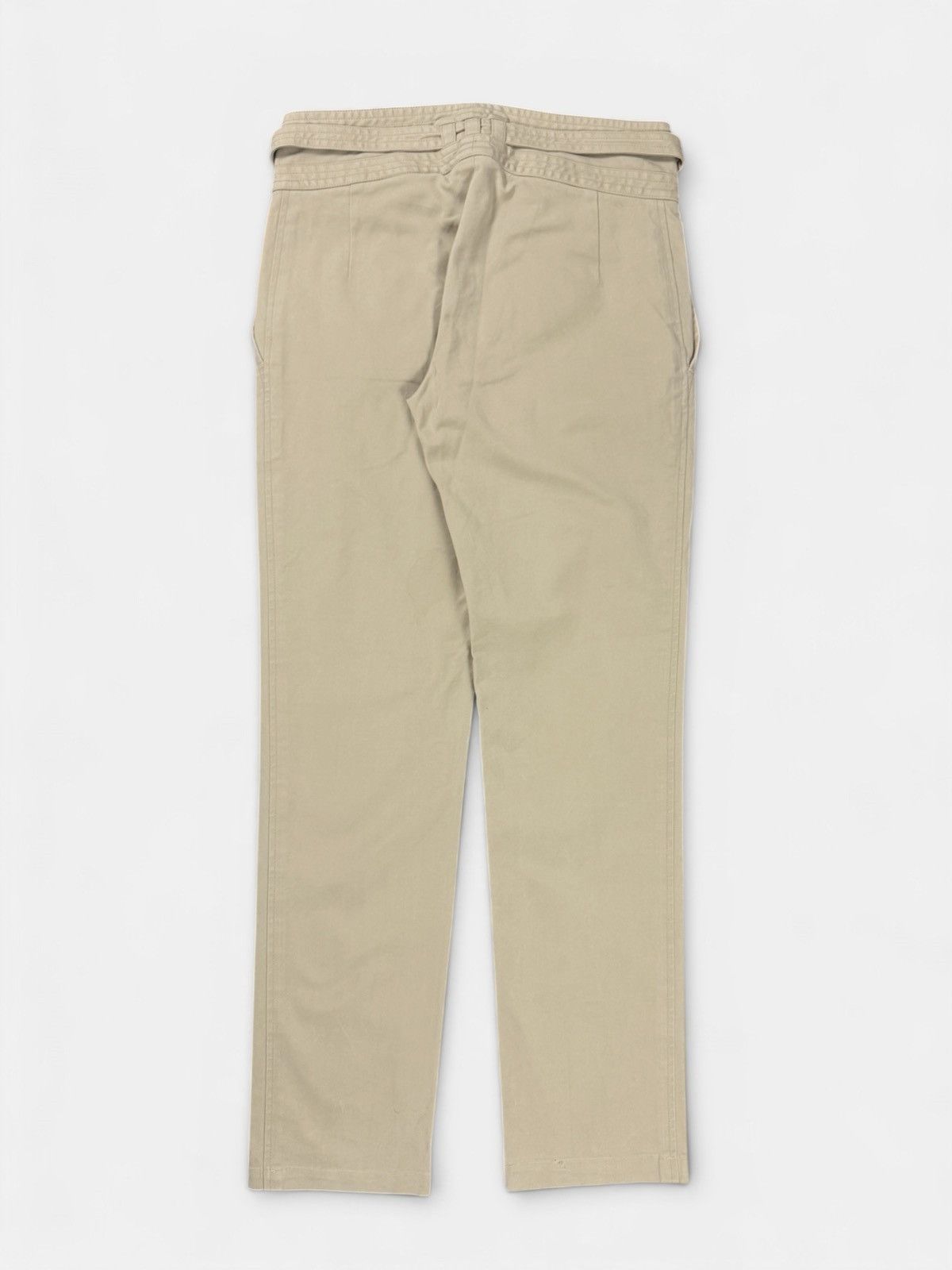 Jil Sander Jil Sander - 00’s Bondage Cream Pants Size 32" / US 10 / IT 46 - 3 Thumbnail