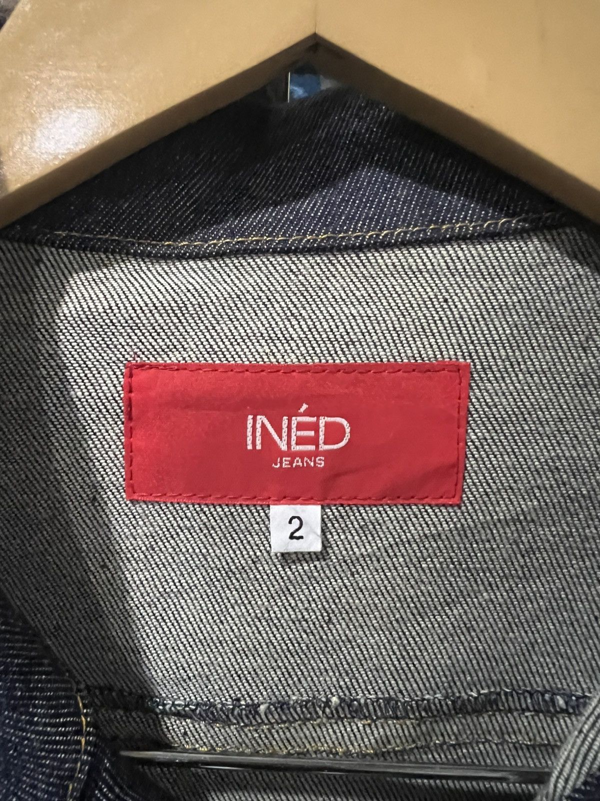 Yohji Yamamoto 🔥Inéd Jeans Yohji Yamamoto Denim Jacket Size S / US 4 / IT 40 - 15 Thumbnail
