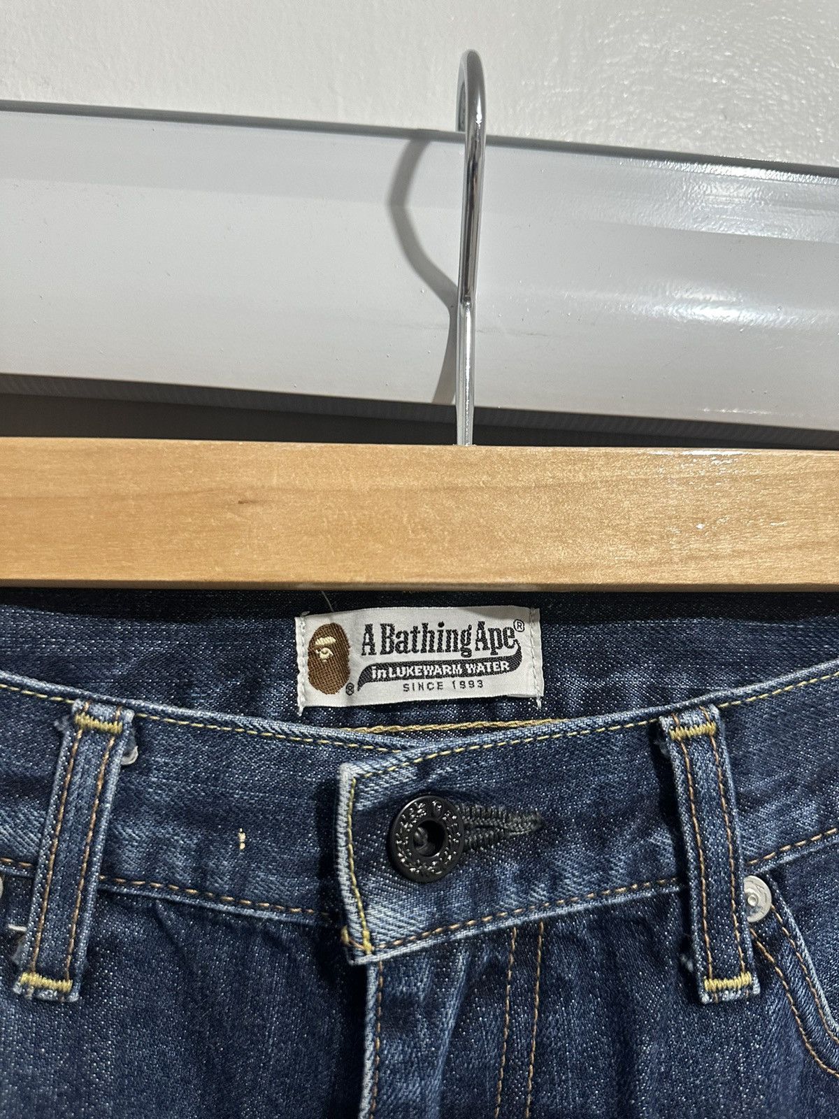 Bape A Bathing Ape Made by Human Denim Pants Size US 34 / EU 50 - 3 Thumbnail